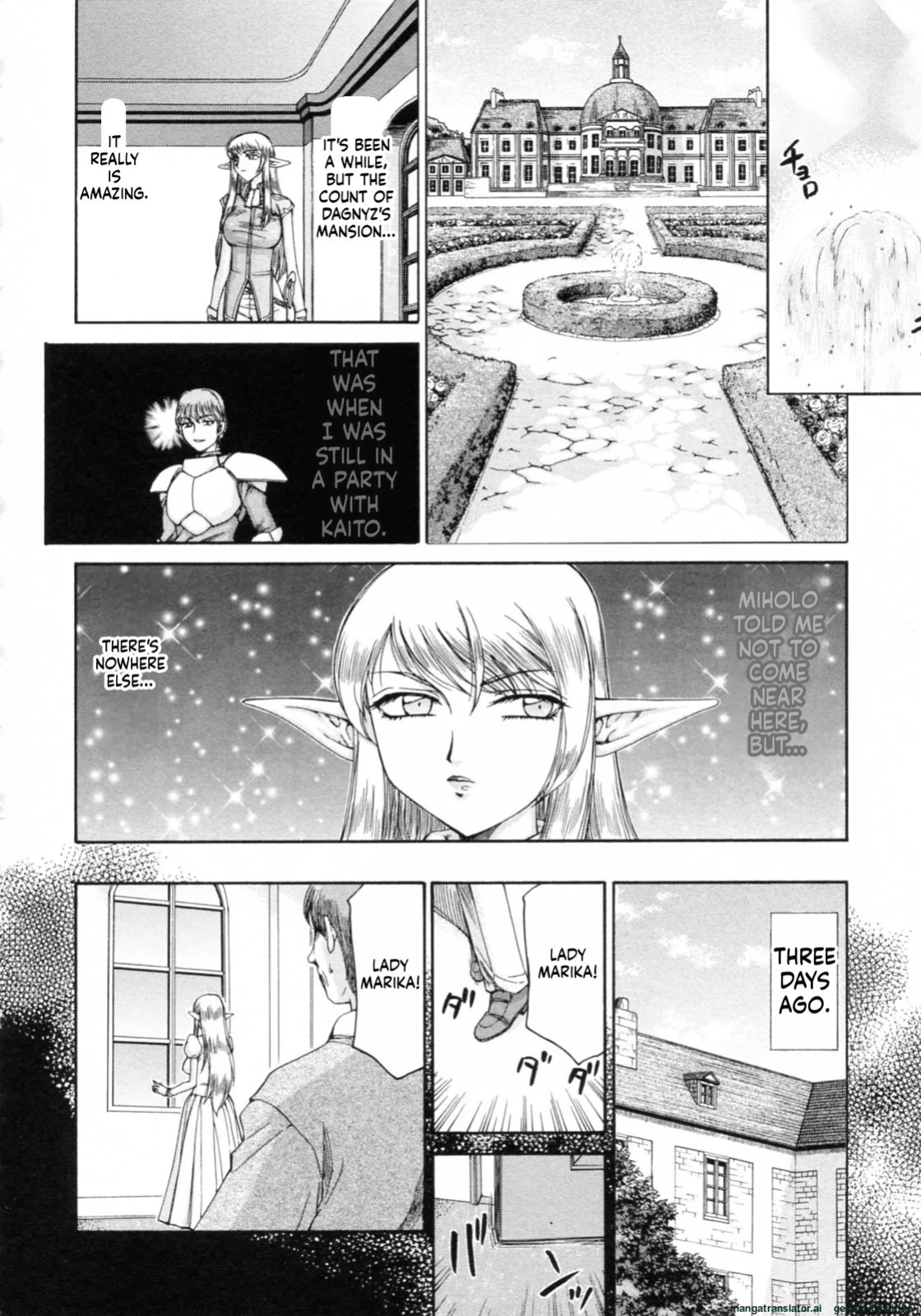 [Taira Hajime] Elf Kishi Marika Injoku Yuugi[English][MTL]