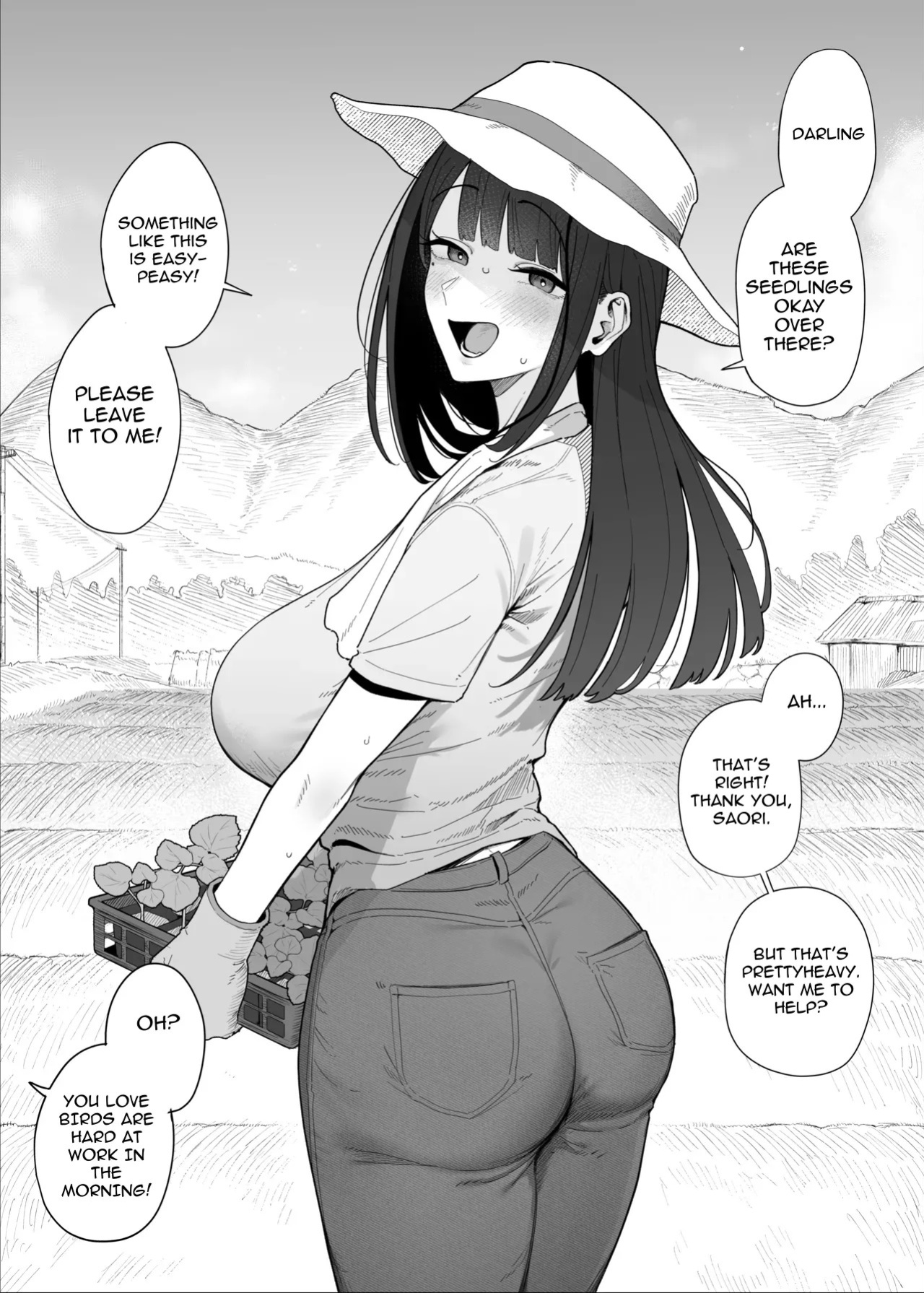 [Almondman] Yobai Fuushuu no Aru Mura ni Ijuu Shite Shimatta Fuufu 2 [English]