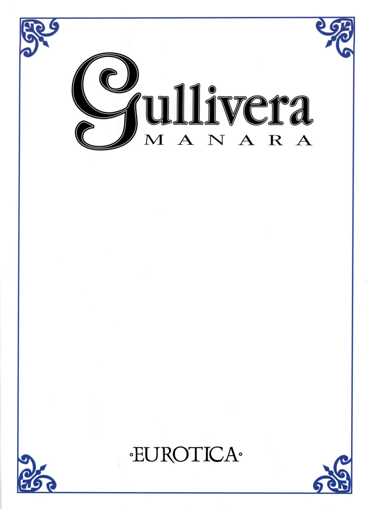 [Milo Manara] Gullivera [English]