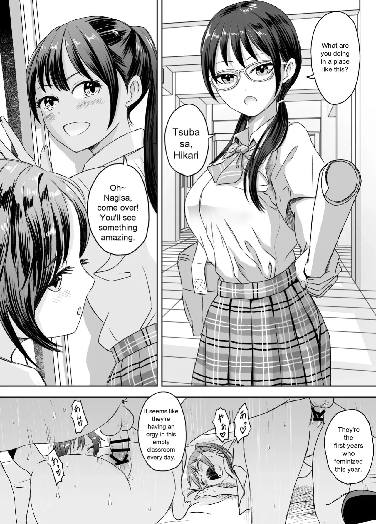 [Meganeko] Joshi Kousei ni Natta Mama Tanoshimu Gakuen Seikatsu | Enjoying School Life While Remaining a High School Girl [English]