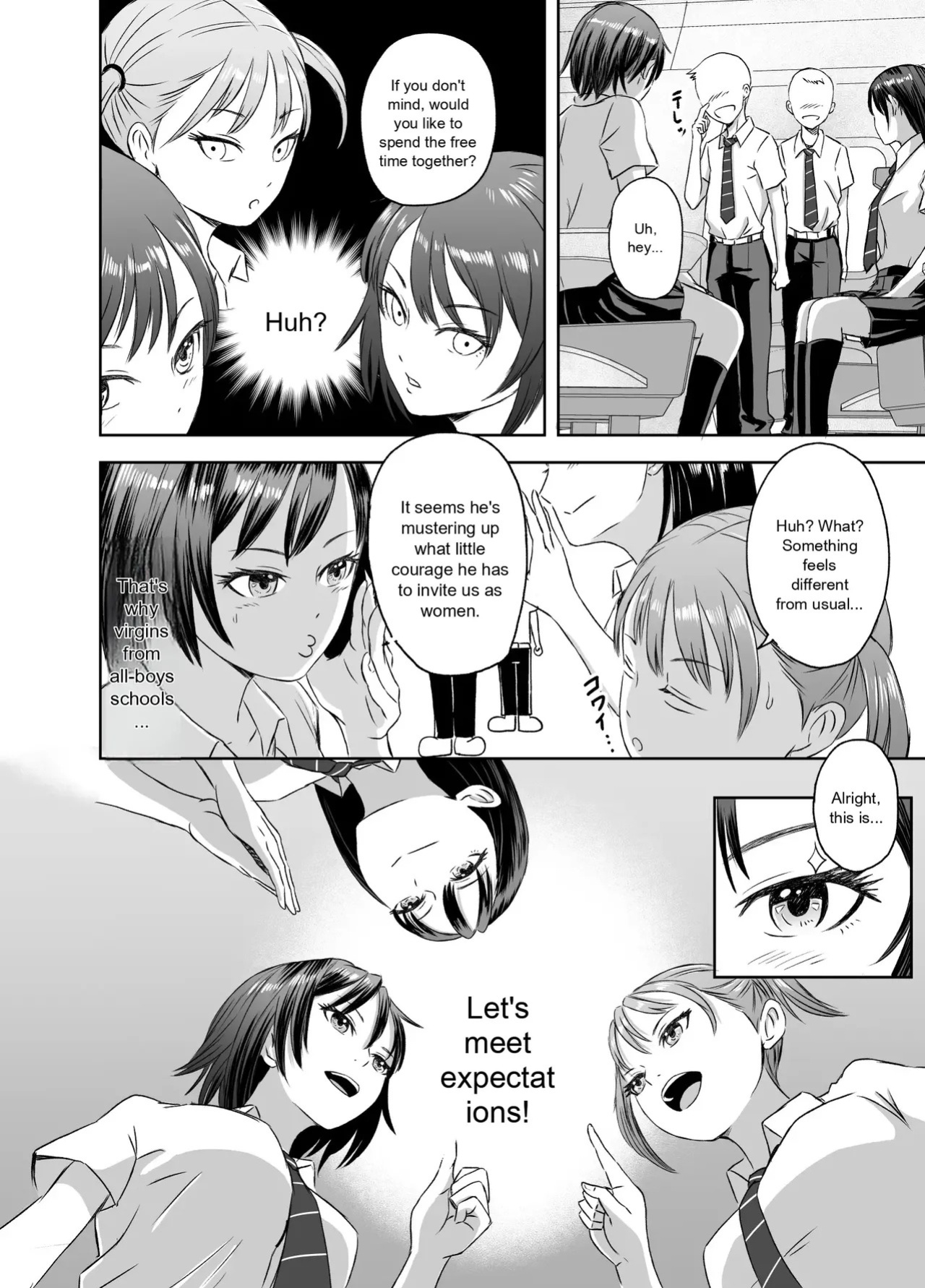 [Meganeko] The Story of How I Became a High School Girl Before the School Trip