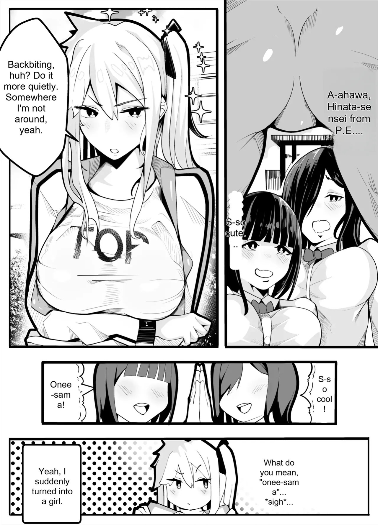 [Kiba wo Muku] TS Fun! ~Gym Uniform Edition~
