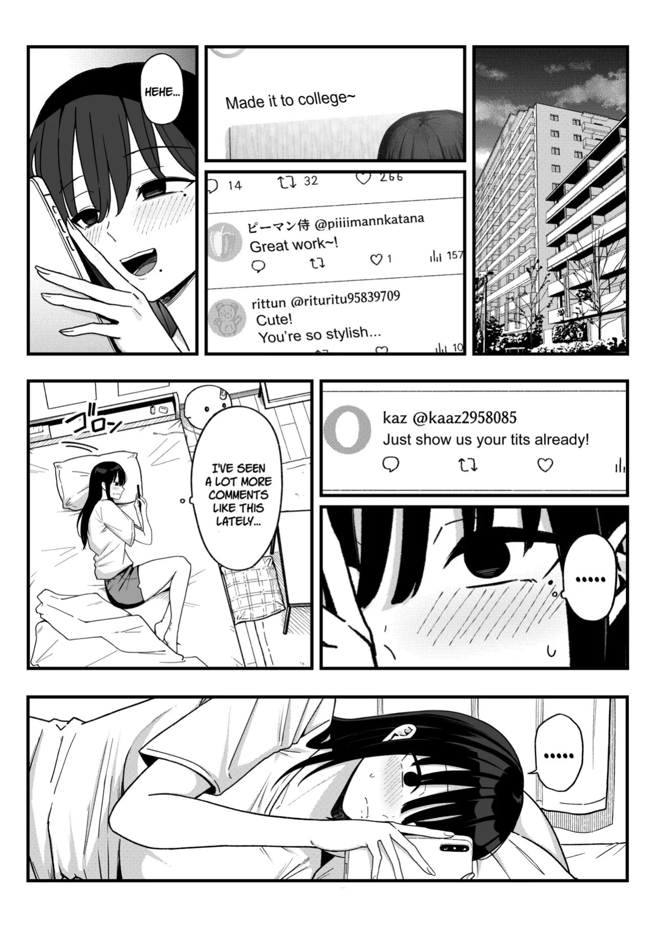[Shirasudon] Anotoki Futteshimatta Moto Inkya no Onna Tomodati ga Ura Aka Haisinsya ni Natta Riyuu. [English] [SDTLs]