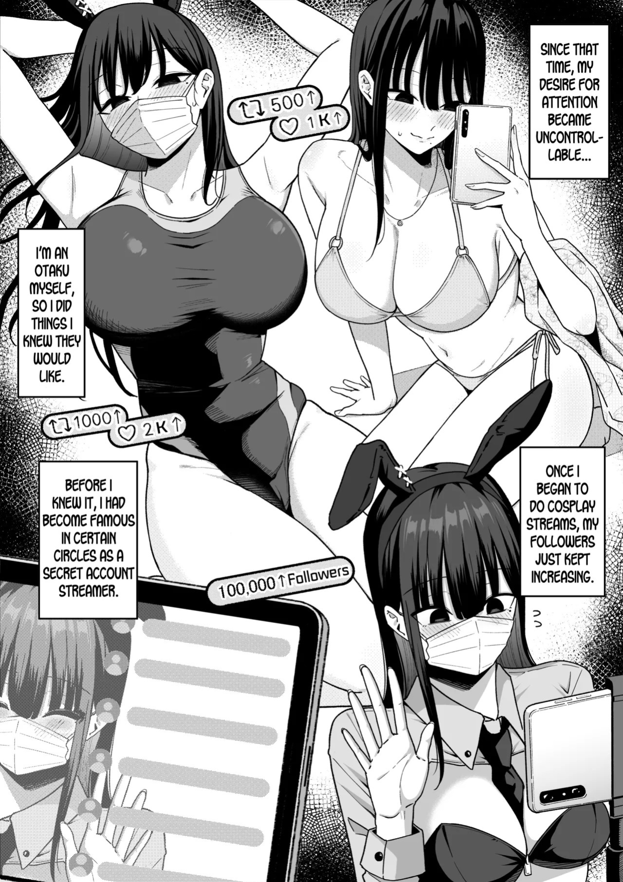 [Shirasudon] Anotoki Futteshimatta Moto Inkya no Onna Tomodati ga Ura Aka Haisinsya ni Natta Riyuu. [English] [SDTLs]