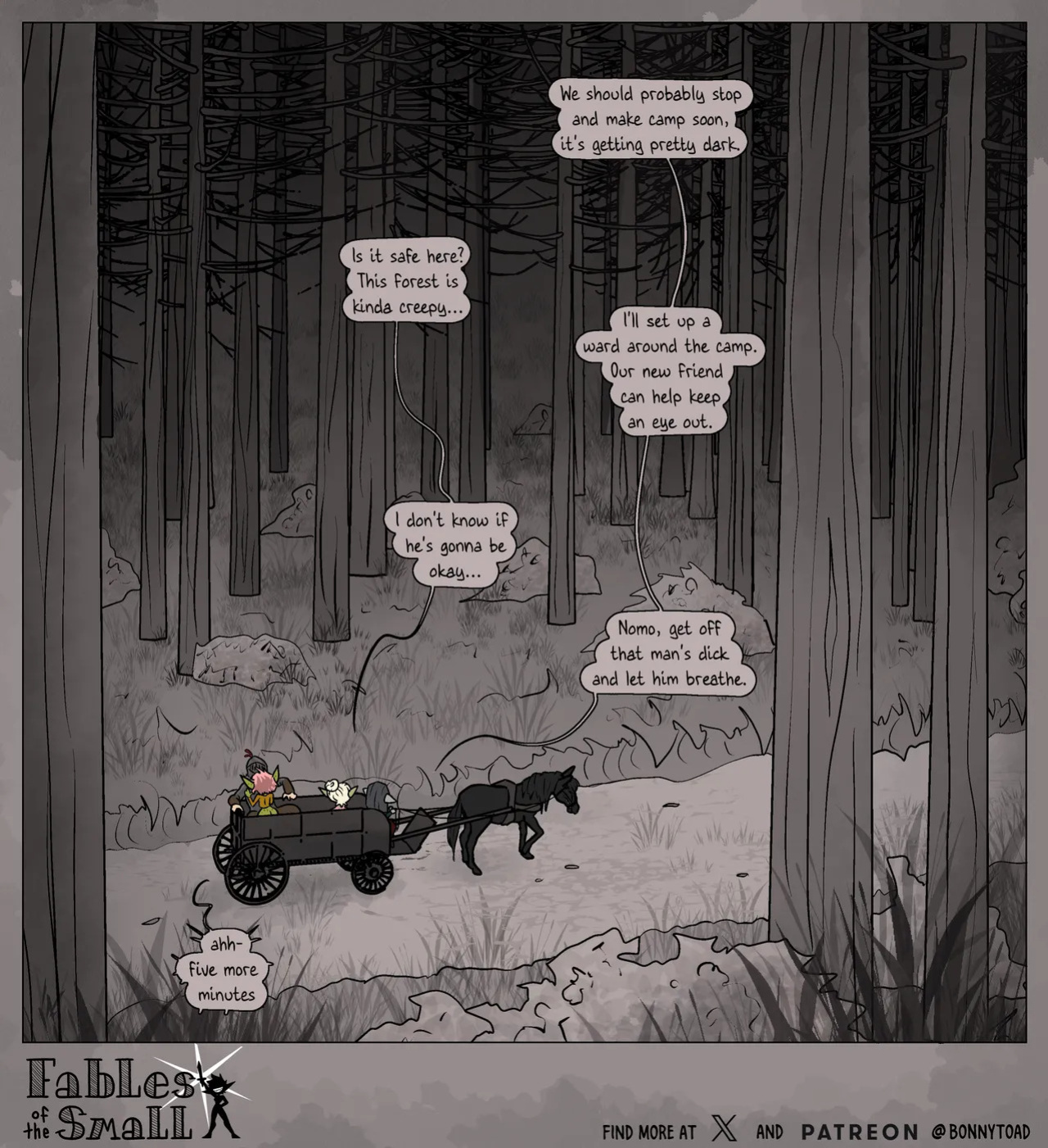 [bonnytoad] Fables of the Small