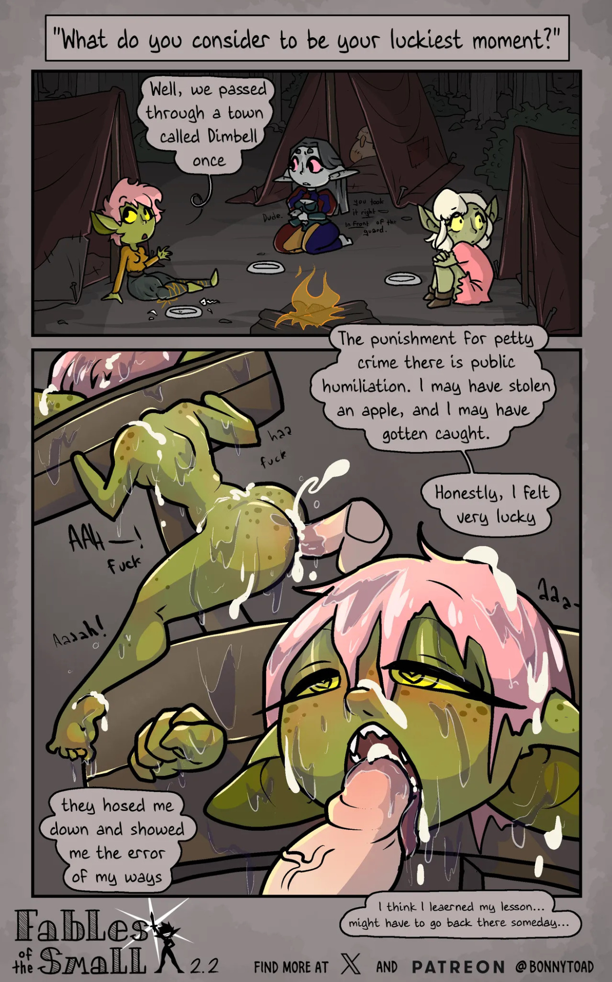 [bonnytoad] Fables of the Small