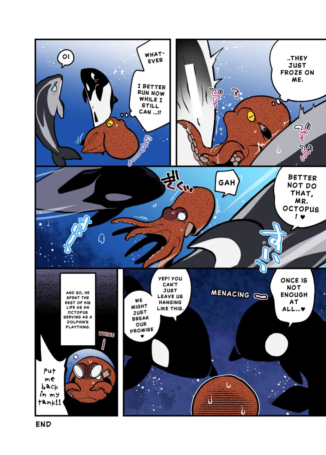 [Ika Guerrilla (Kageyama)] Dokidoki Suizokukan [English]