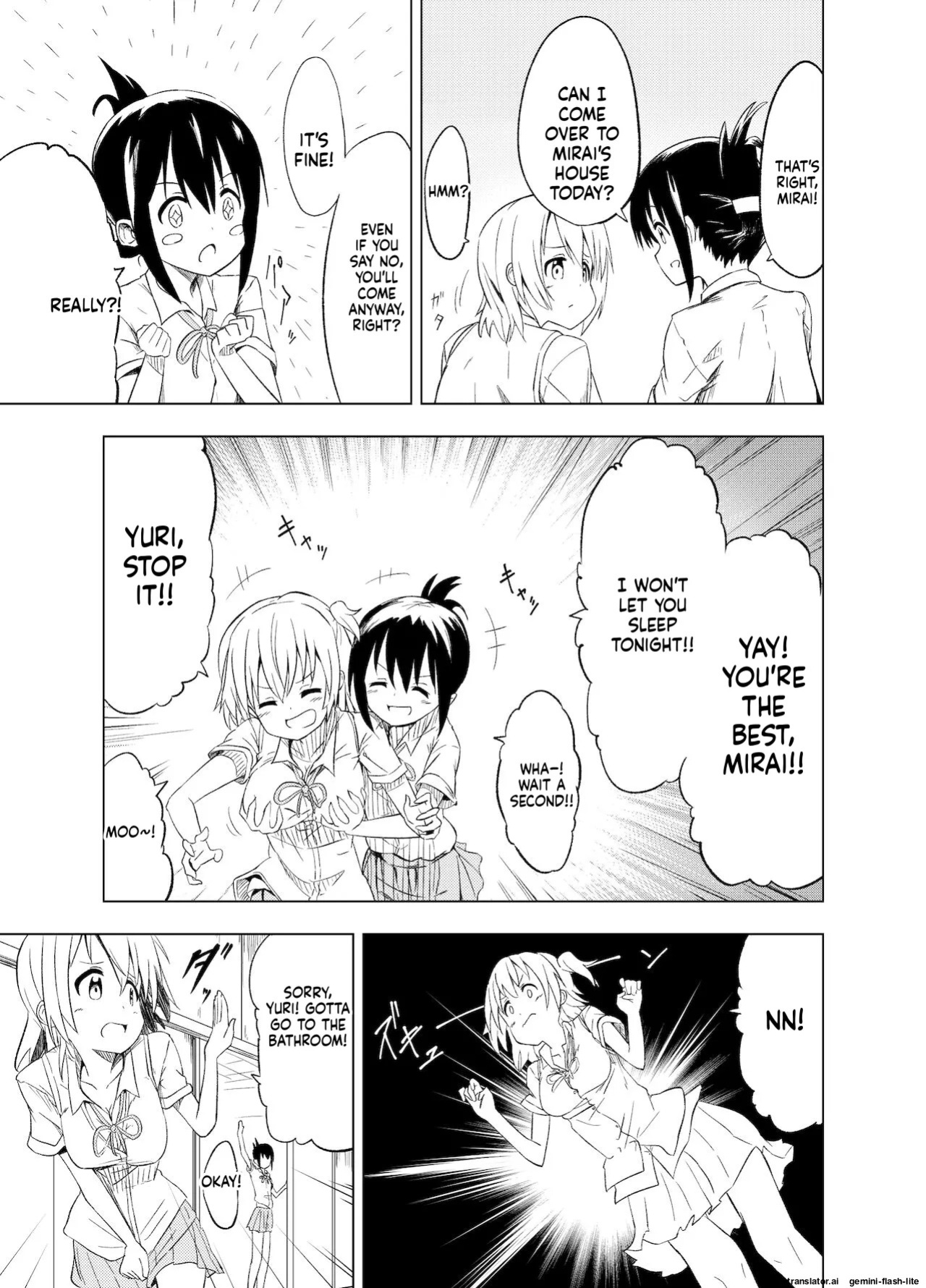 [Mushoku no Habatsu (Shibasaki Koh)] Mirai Iro ~Hajimete no Iro~ [English] [SCANMTL]