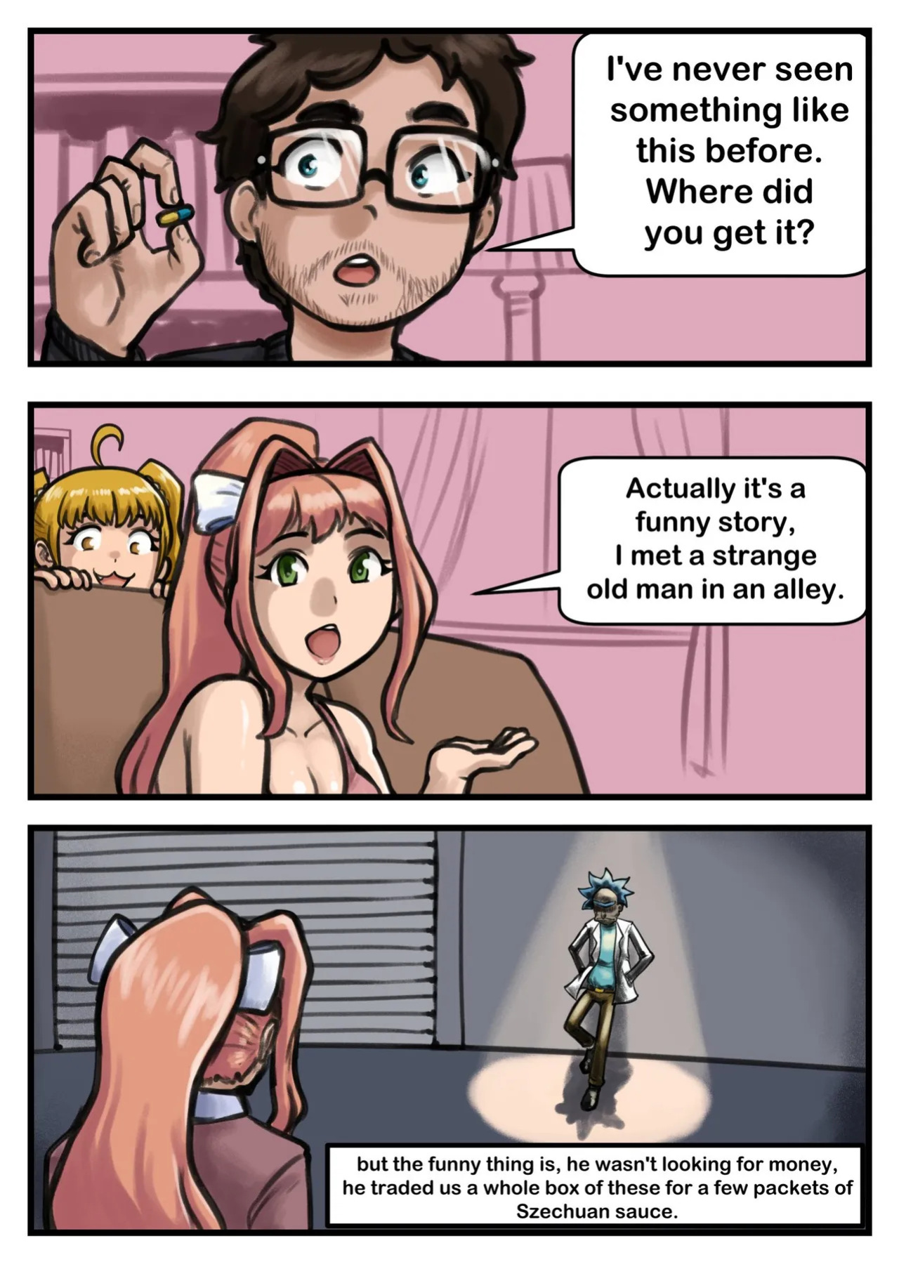 [Oni Senpai Art] Gender Change Party