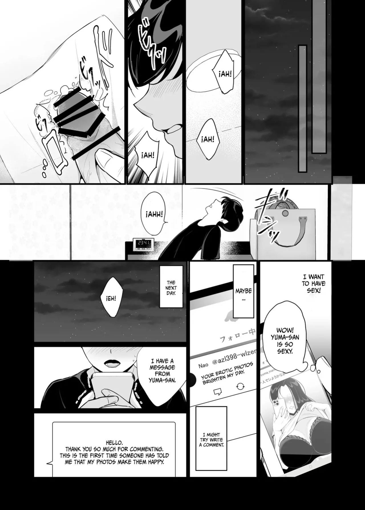 [Botamochi] Kanojo no Haha ni Taberareru ~ Yuuwaku sarete Naisho no Furin Kankei | My girlfriend's mother devours me ~ Seduced into having a secret relationship. [English]