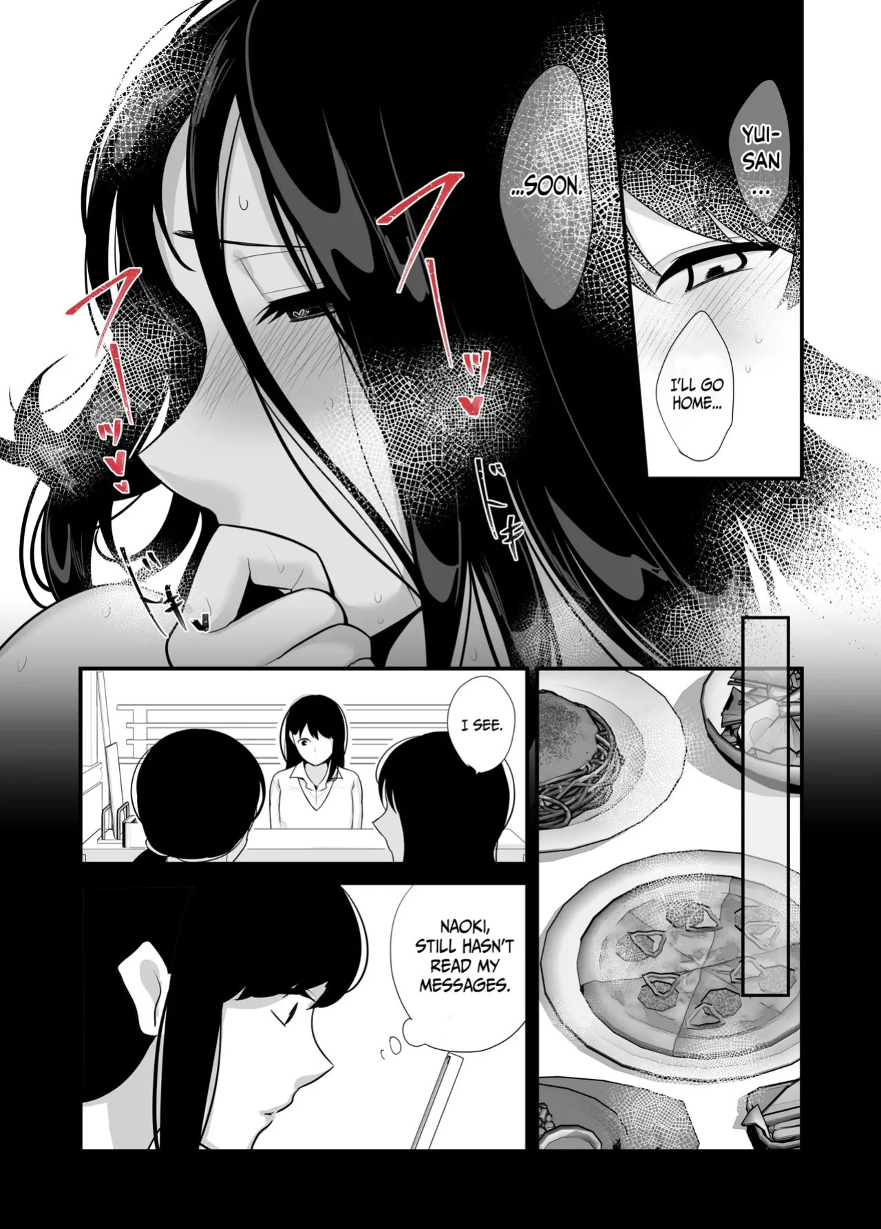 [Botamochi] Kanojo no Haha ni Taberareru ~ Yuuwaku sarete Naisho no Furin Kankei | My girlfriend's mother devours me ~ Seduced into having a secret relationship. [English]