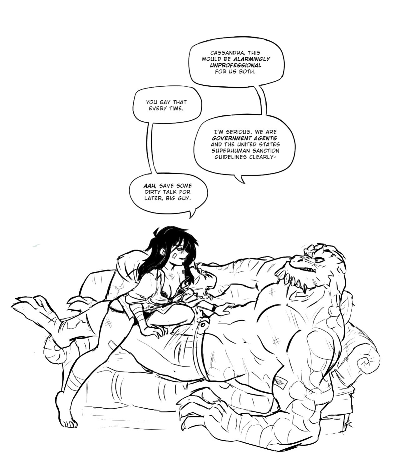 [Spicymancer] Xenobiology Research Lab: Cassandra & Solomon (OCs)