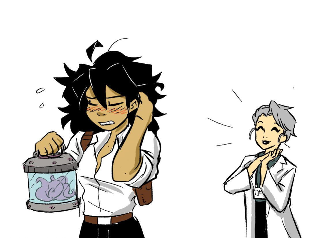 [Spicymancer] Xenobiology Research Lab: Cassandra & Solomon (OCs)
