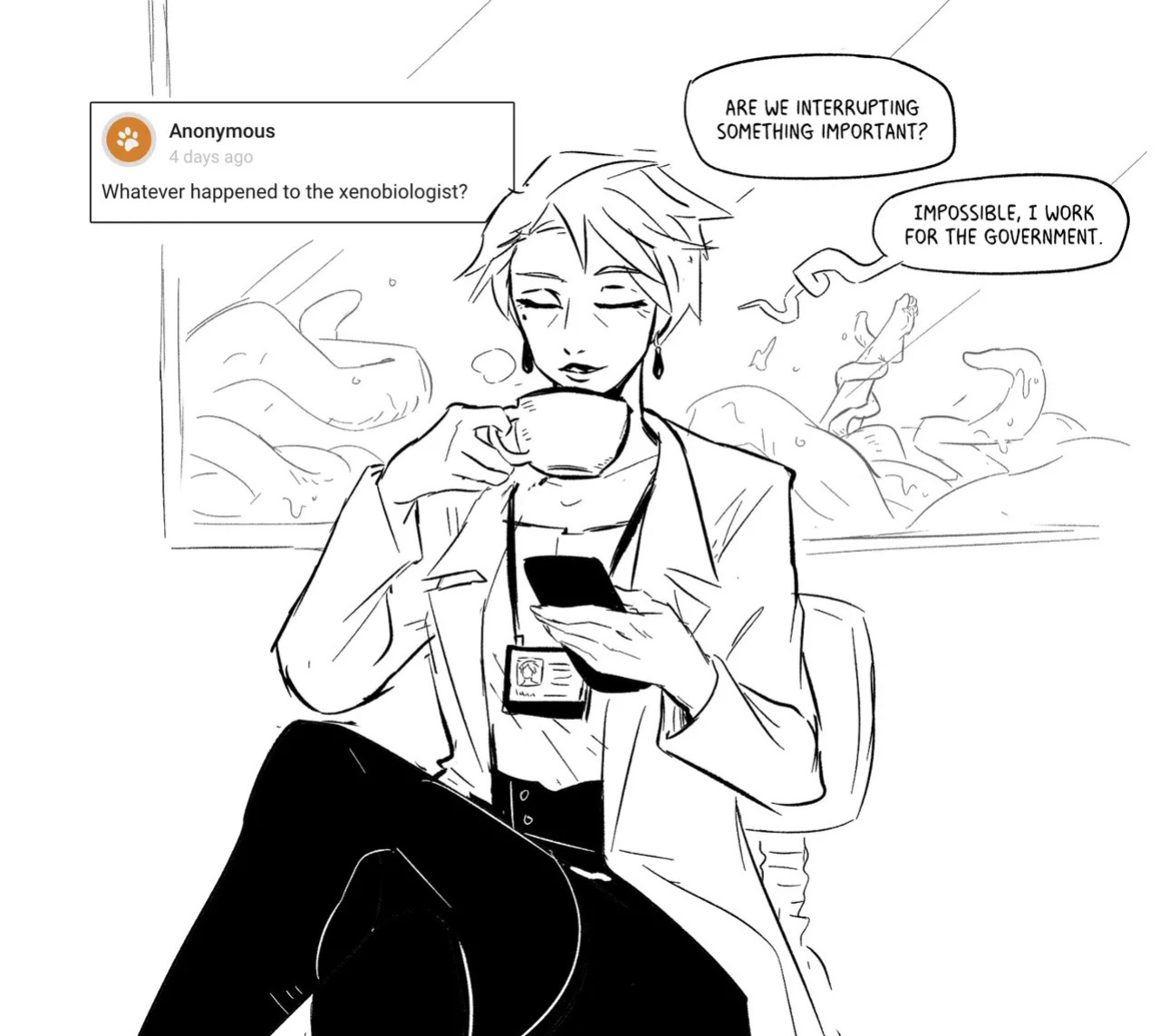 [Spicymancer] Xenobiology Research Lab: Cassandra & Solomon (OCs)