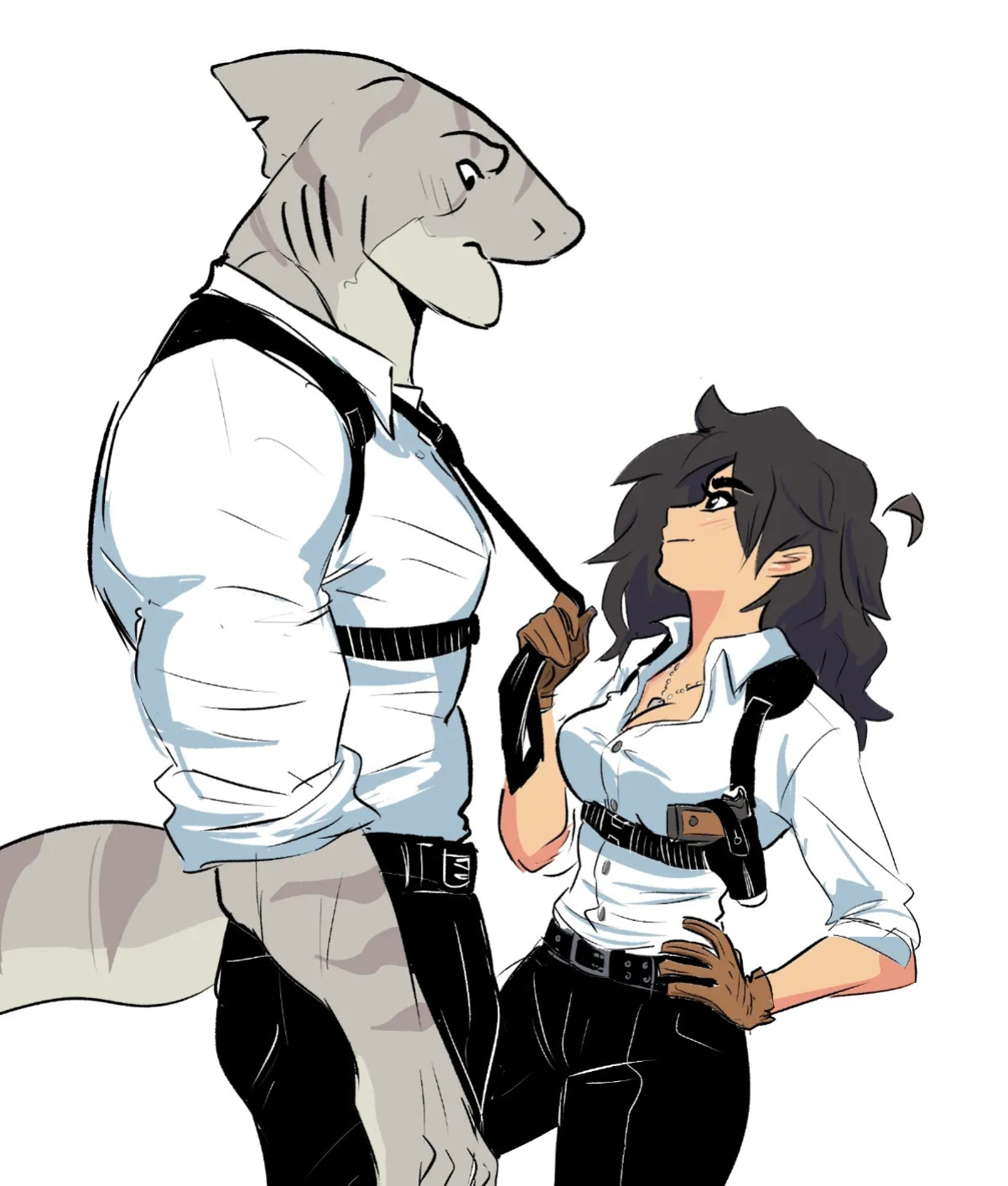 [Spicymancer] Xenobiology Research Lab: Cassandra & Solomon (OCs)