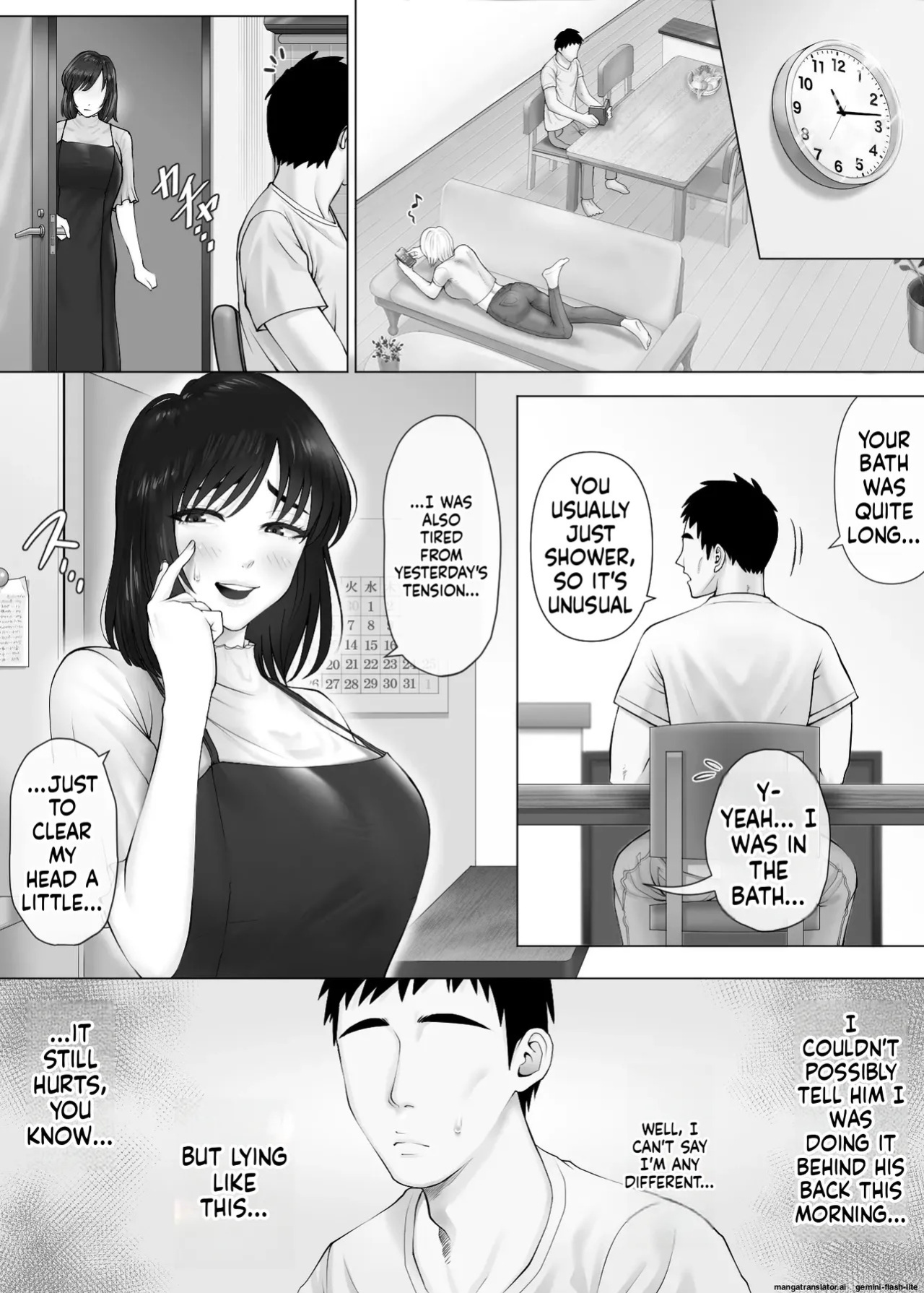 [Mitsumitsu Niku (Hikitogu)] LeveChi na Swapping 3 ~Honrosareru Fuufu Hen~