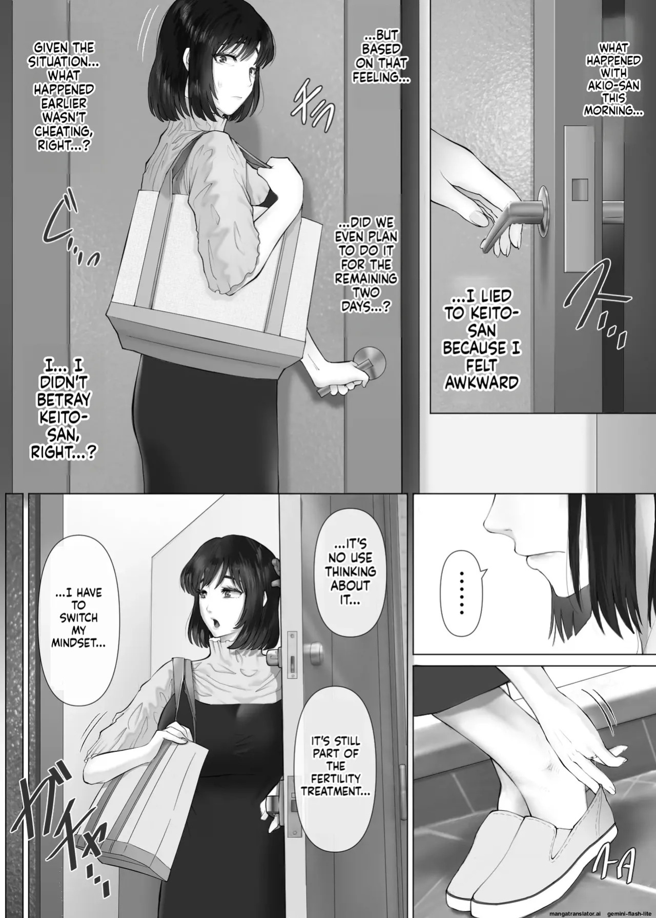 [Mitsumitsu Niku (Hikitogu)] LeveChi na Swapping 3 ~Honrosareru Fuufu Hen~