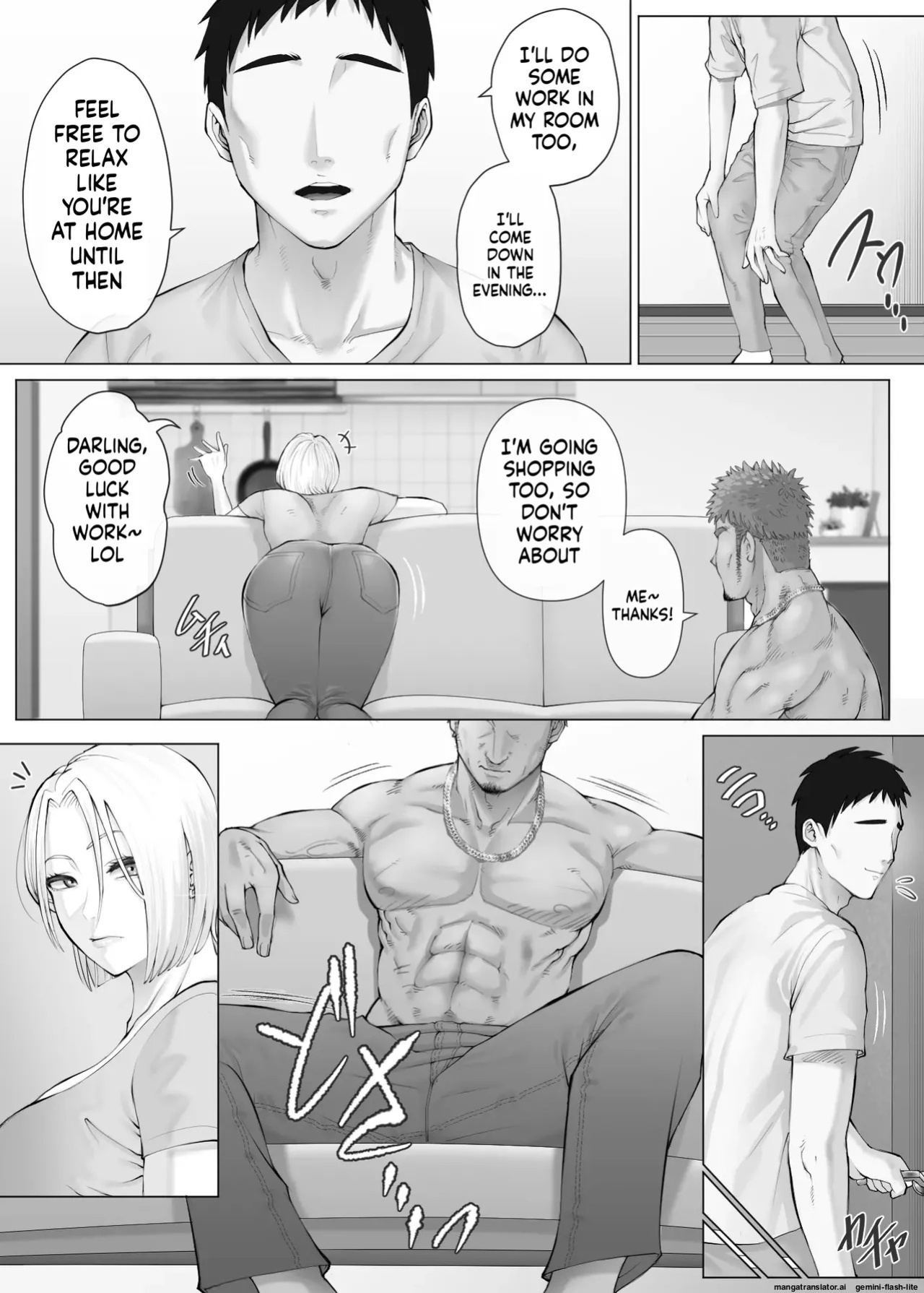 [Mitsumitsu Niku (Hikitogu)] LeveChi na Swapping 3 ~Honrosareru Fuufu Hen~