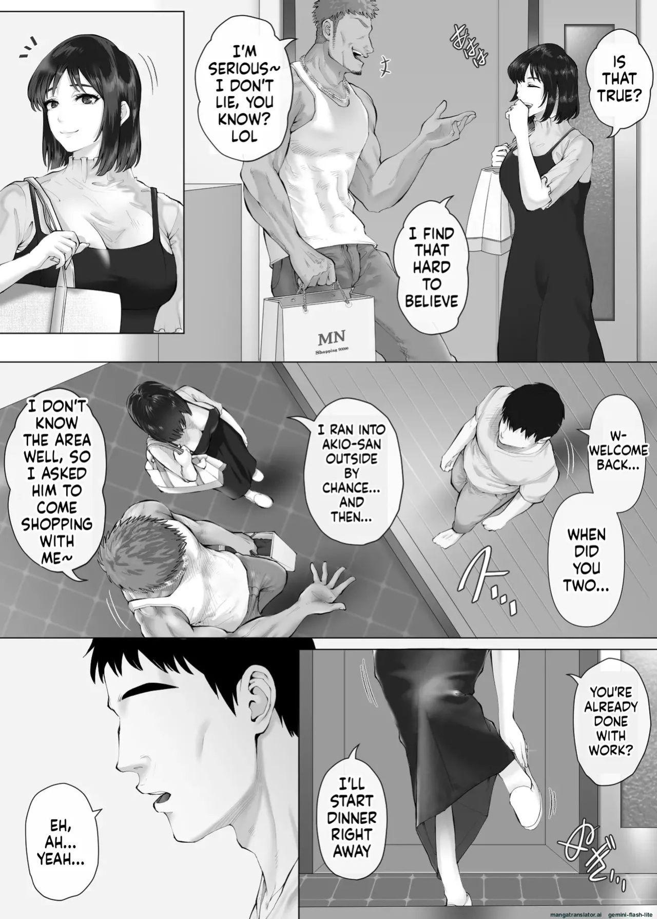 [Mitsumitsu Niku (Hikitogu)] LeveChi na Swapping 3 ~Honrosareru Fuufu Hen~