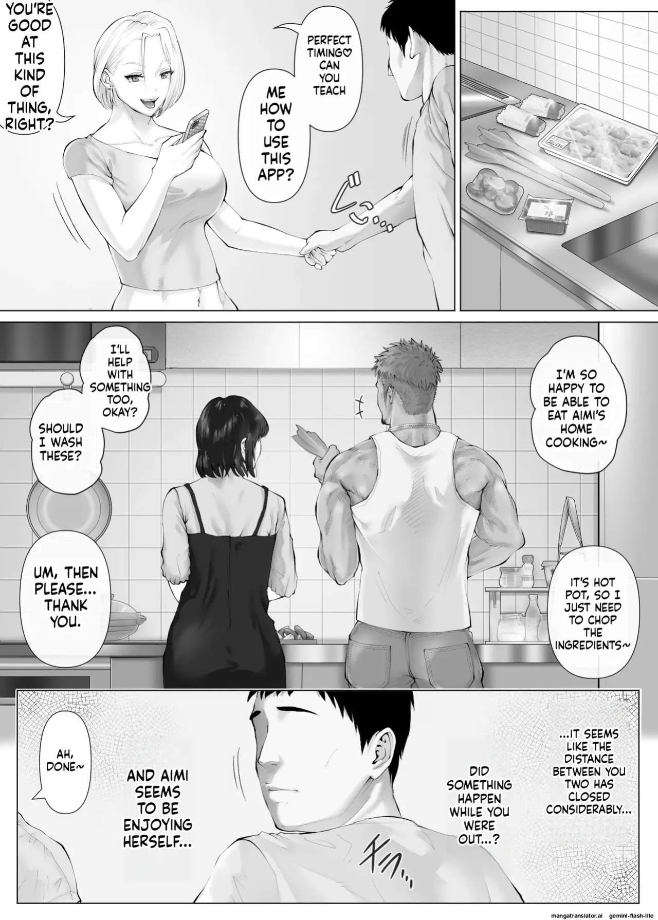 [Mitsumitsu Niku (Hikitogu)] LeveChi na Swapping 3 ~Honrosareru Fuufu Hen~