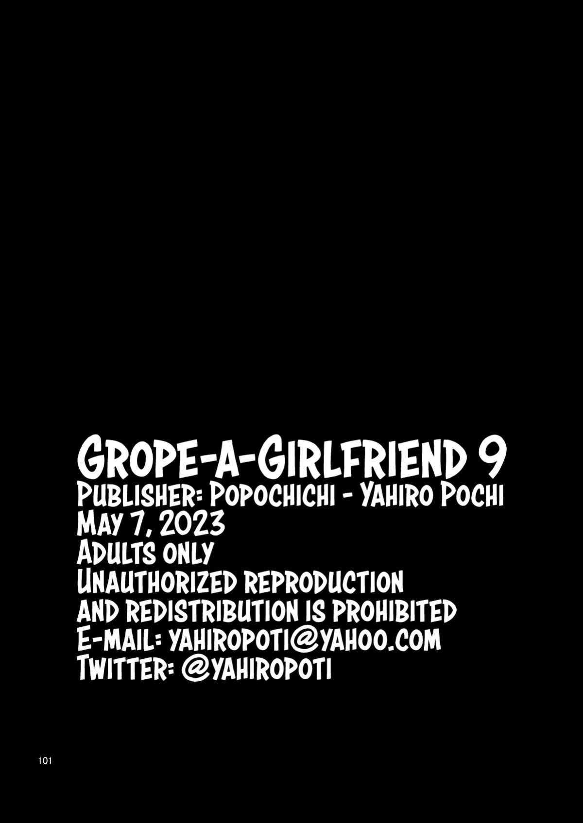 [Popochichi (Yahiro Pochi)] Rental Kanojo Osawari Shimasu 9 ー Grope-a-Girlfriend 9 (Kanojo, Okarishimasu) [English] [head empty] [Digital]