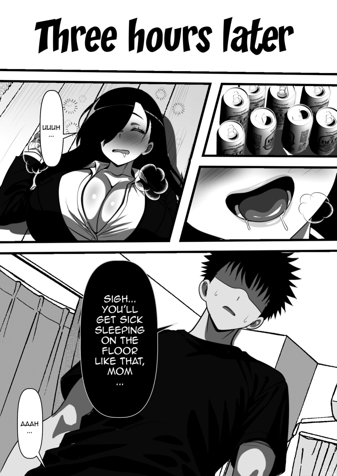 [Furitendou] Mob Danshi datta Ore ga Haha no Kouhai no YanMama o Haramaseru made no Hanashi | The Story Of How I, An Irrelevant Guy, Got To Impregnate My Mother's Delinquent MILF [English]