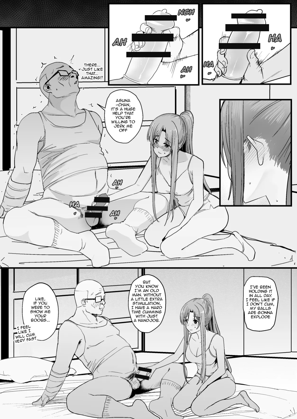 [Oninarasu] Asuna - Nishida 4 (Sword Art Online) [English]
