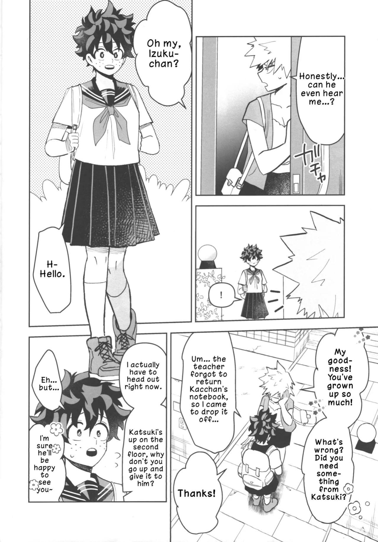 (Douyara Deban no Youda! 29) [Kinomuku Manami (Yakata)] Onegai ga Arimasu! (Boku no Hero Academia) | I Have a Favor to Ask! [English] [LKK•Scans]