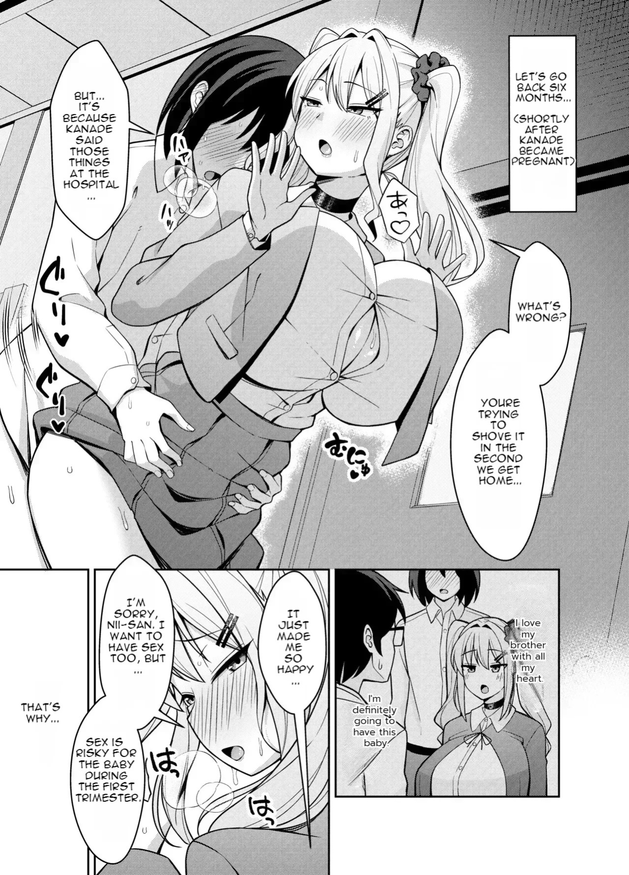 [Nekolovelandou (Nekojima)] Ani Love Koushitsudo Chounyuu Imouto ni Semararete Haramasechau Hanashi [English] [Digital]