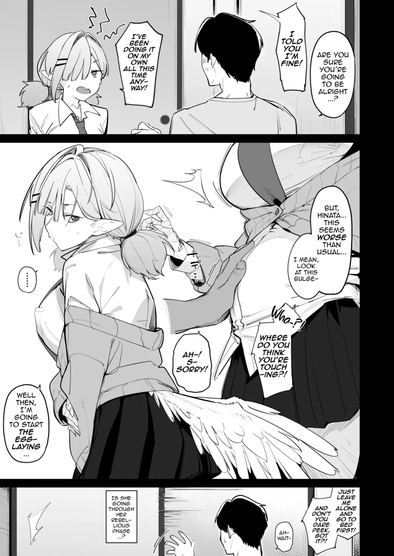[GreenHouse (Uno Ryoku)] Sanranki no Musume wa Papa no Chinpo de Haramitai | A Daughter that's in Her Egg-Laying Period Wants to Get Pregnant with Papa's Dick [English] [DeppoTL]