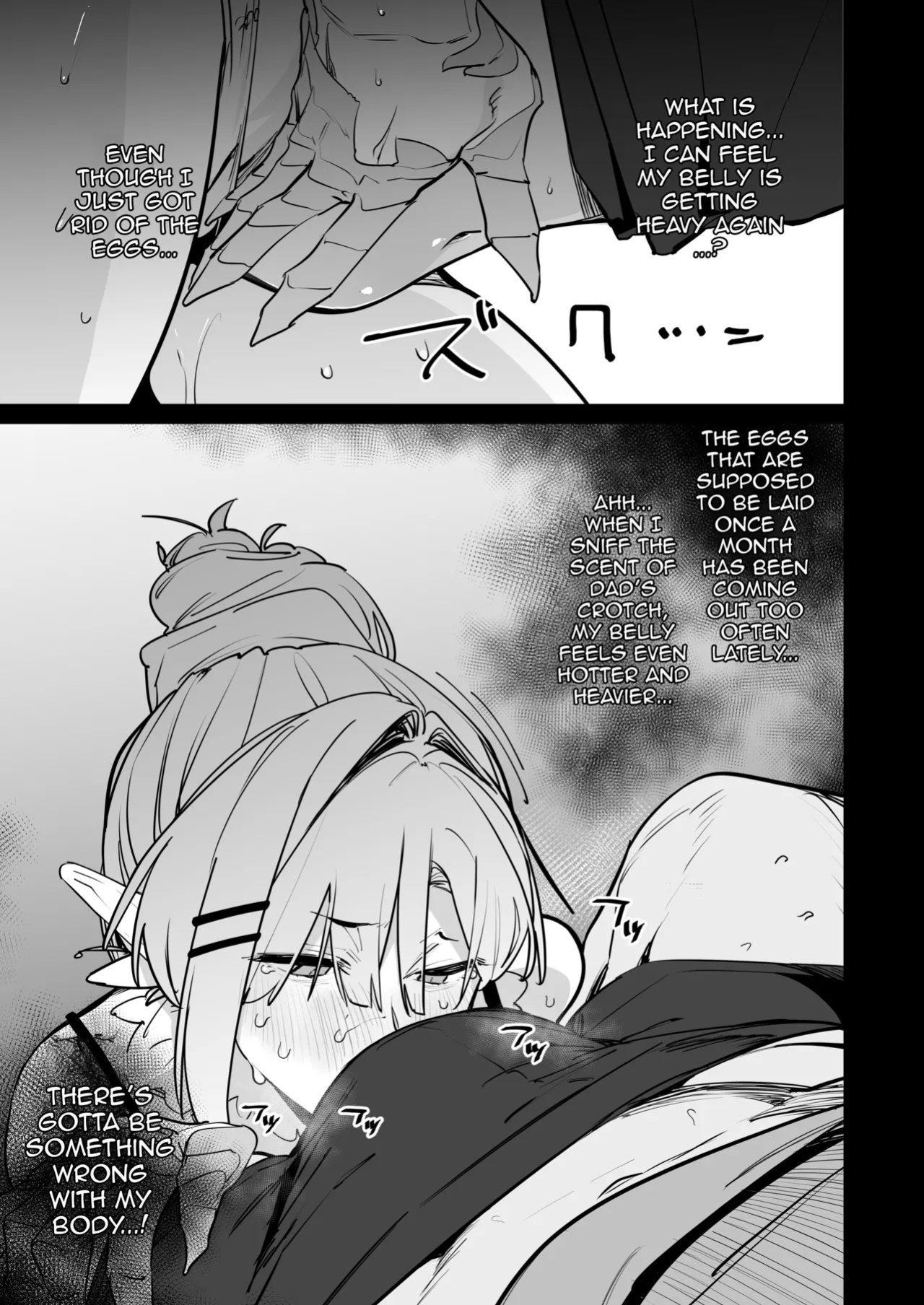[GreenHouse (Uno Ryoku)] Sanranki no Musume wa Papa no Chinpo de Haramitai | A Daughter that's in Her Egg-Laying Period Wants to Get Pregnant with Papa's Dick [English] [DeppoTL]