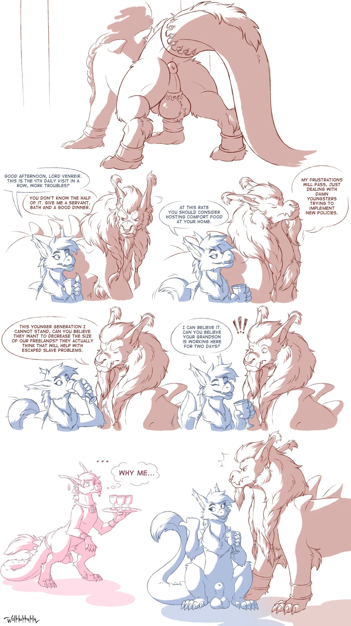 [wolfluffyfly] Rude Food [Ongoing]