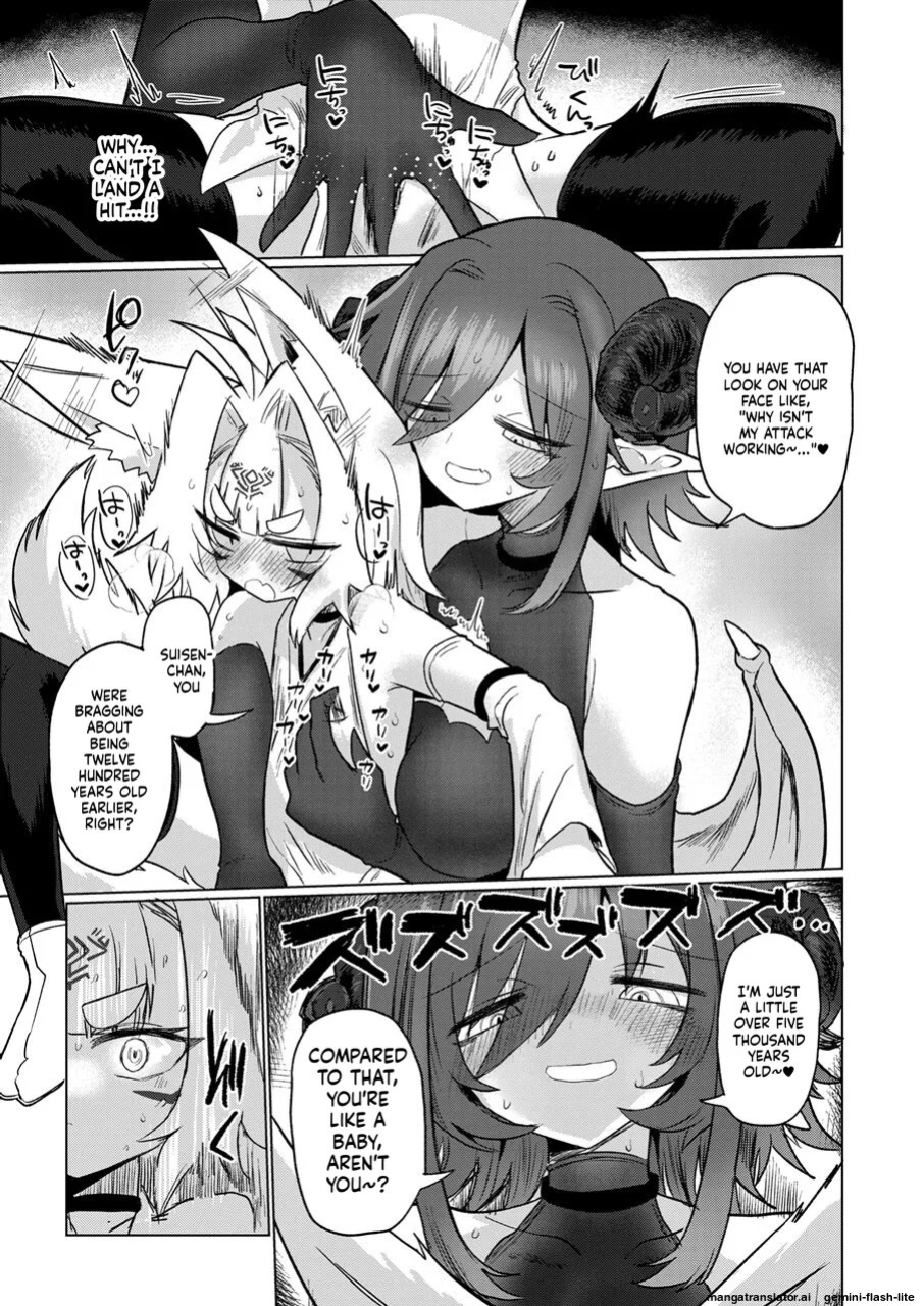 [Shadan Katsudoh (Kyuusuikei)] On'na inma kara mitara qiān èr bǎi suì Nante wakazōdakara ne~tsu! ! [Digital] (SCANMTL)