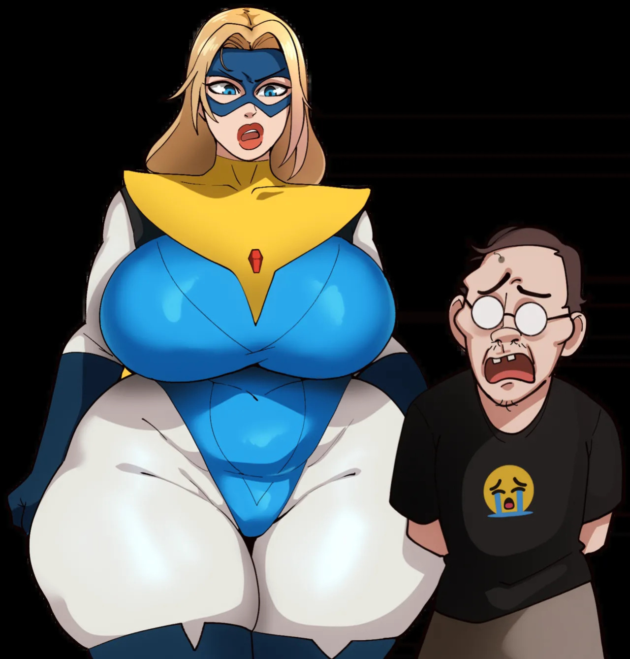 [Bittercream] Blonde Blazer in Big Trouble [English] [Uncensored] (Dispatch)