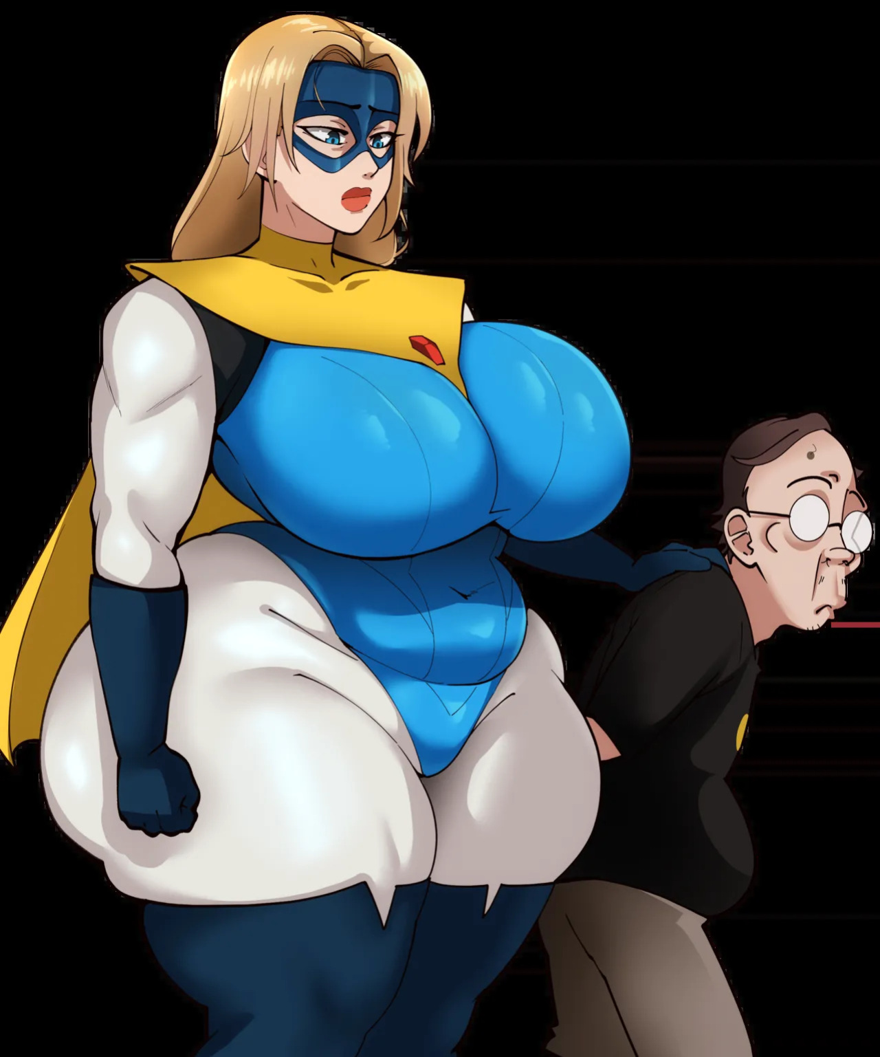 [Bittercream] Blonde Blazer in Big Trouble [English] [Uncensored] (Dispatch)