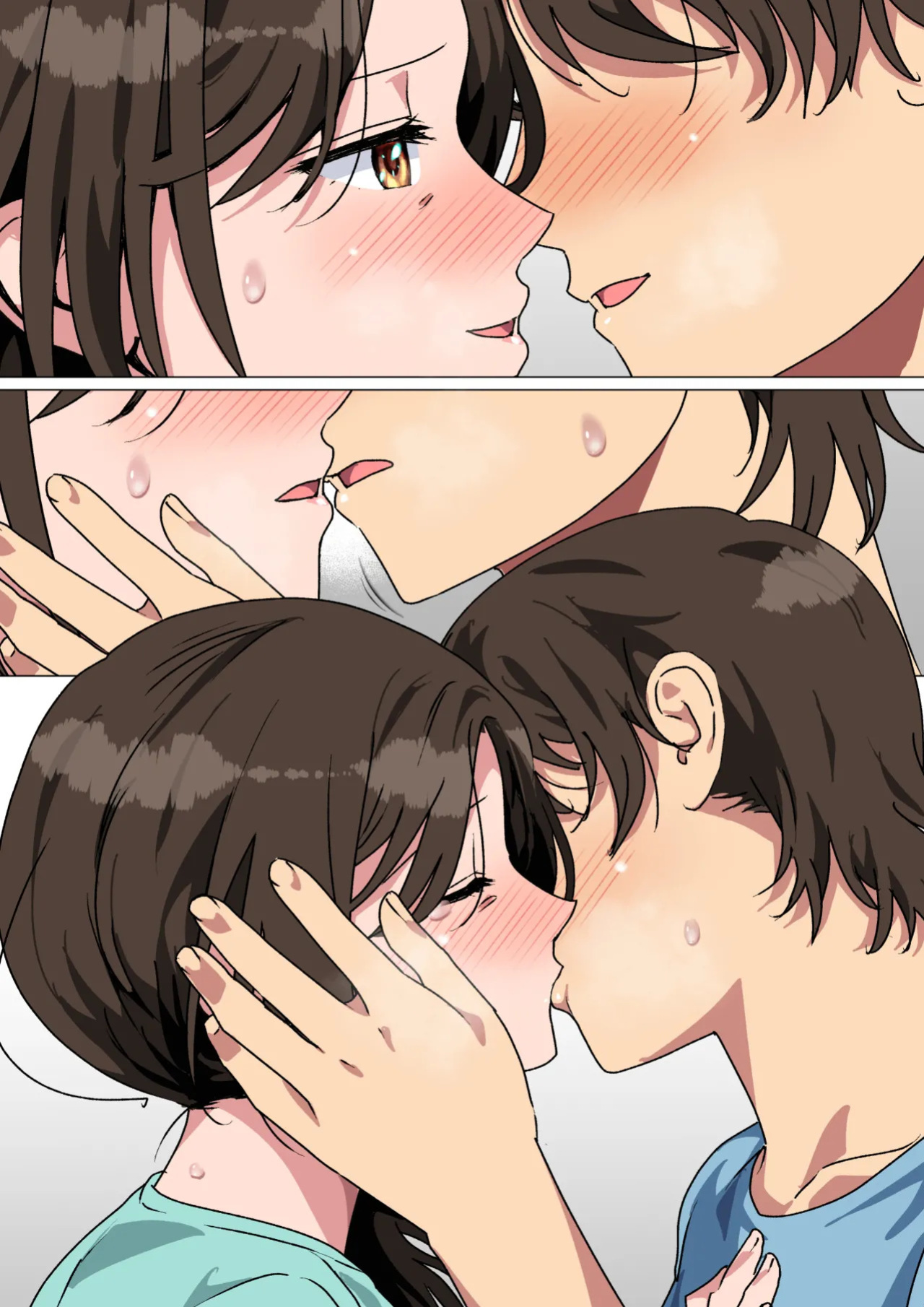 [Circle Spice] Haha ga Ecchi na Chouhatsu Shite Kita node Gaman Dekizu ni Hangeki Shimashita. | My mom started seducing me, so I couldn't hold back and fuck her. [English] [MTL]
