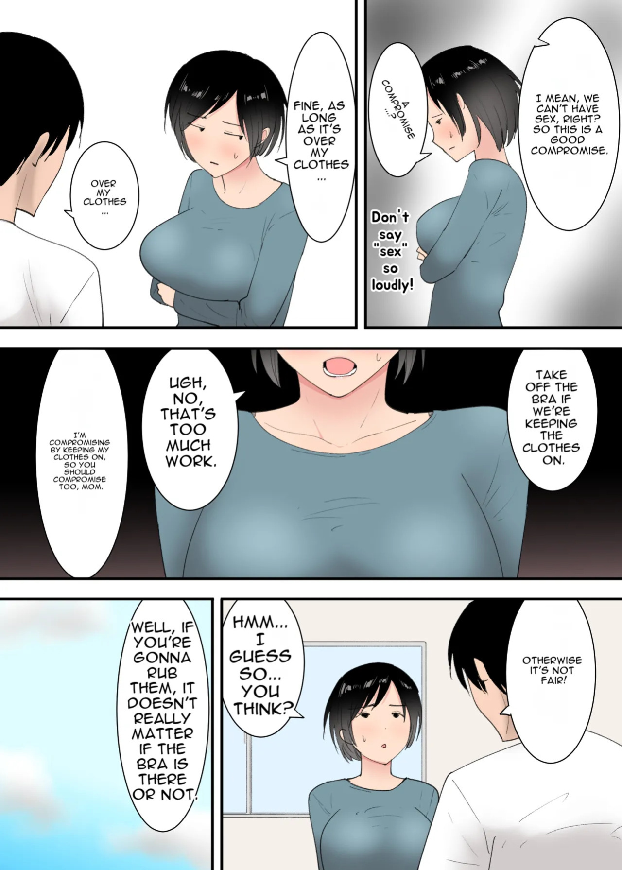 [Templicher] Kaa-san to Sex Shita Mikkakan | Three Days of Sex with My Mom [English] [MTL]