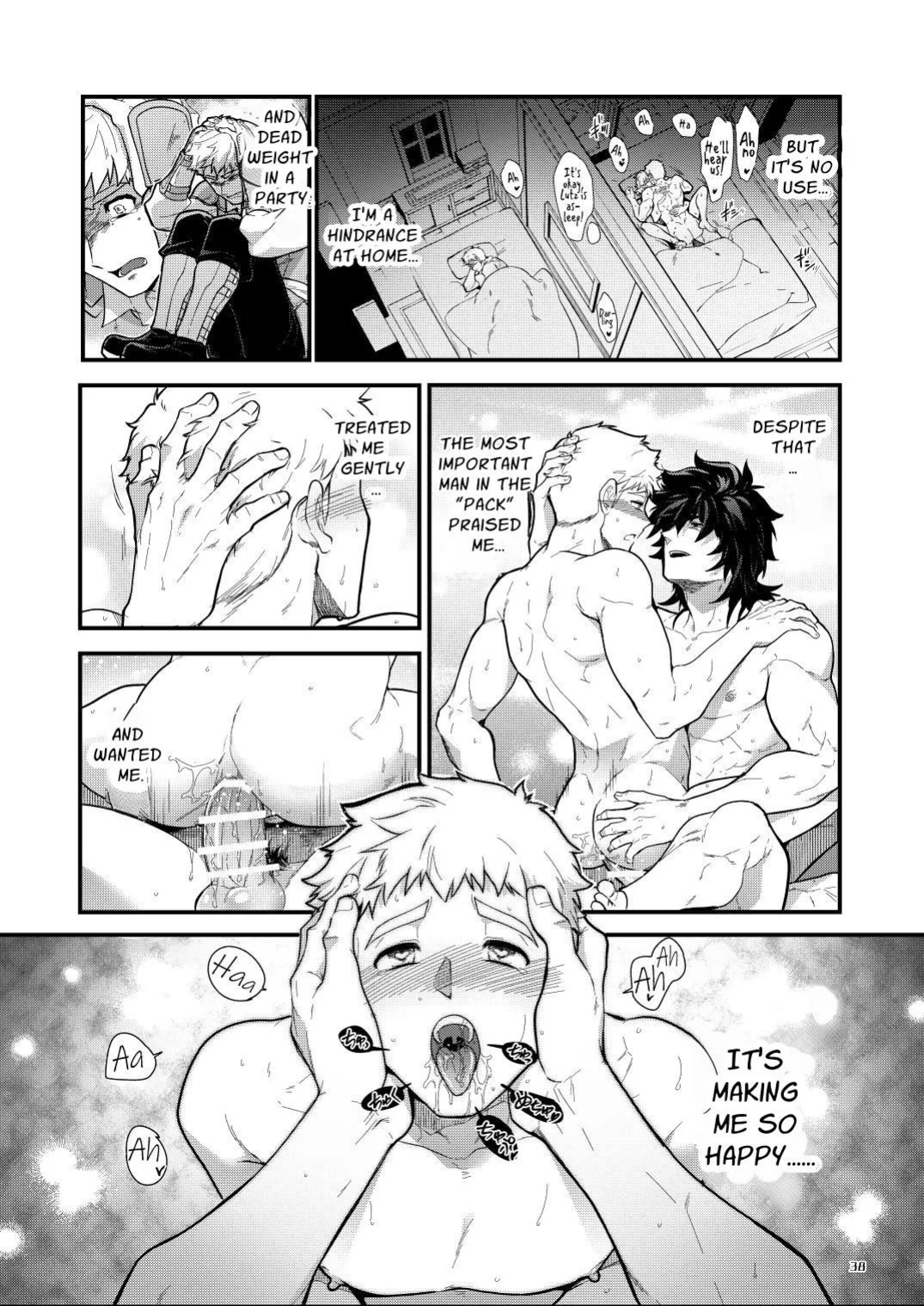 (YaroFes2025-summer-) [Seii Daishougun (ITKZ)] Ingoku no Meikyu - Job-mei 'onaho' no Shinjin Tansakusha wa Nakamatachi ni chokyo (Leveling) sarete Lv99 no Nikubenkininaru - [Digital] [English]