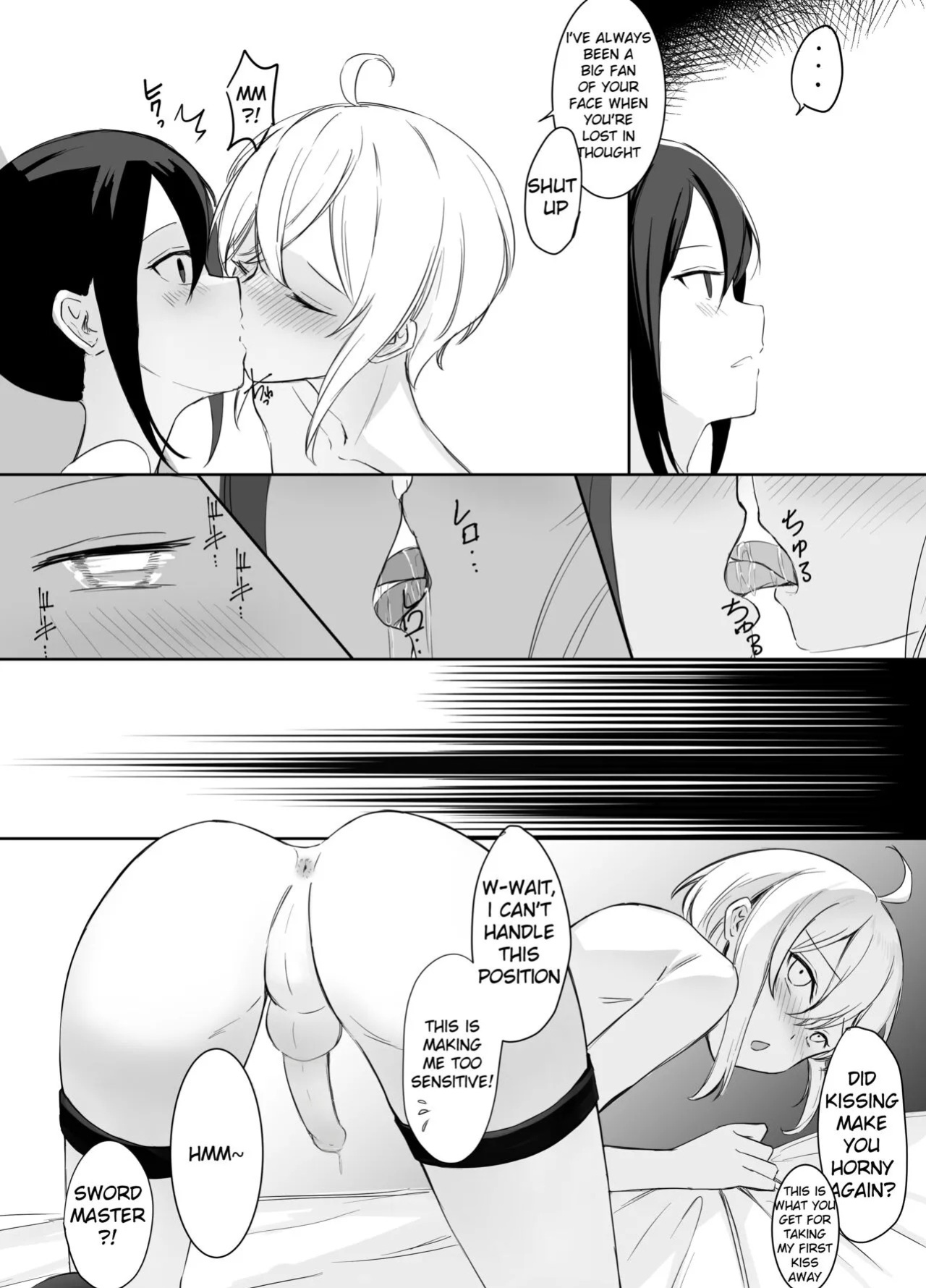 [Boukensha X no Sakaba (Boukensha C)] Maou Toubatsu Shippai Heroine Gisei Normal End de Utsu ni Natta Koutensei Futanari Kenshi to Otokonoko Shinkan no Hanashi | Crestfallen Futanari x Femboy Priest: Prepare to Cum Edition [English] [Decensored]