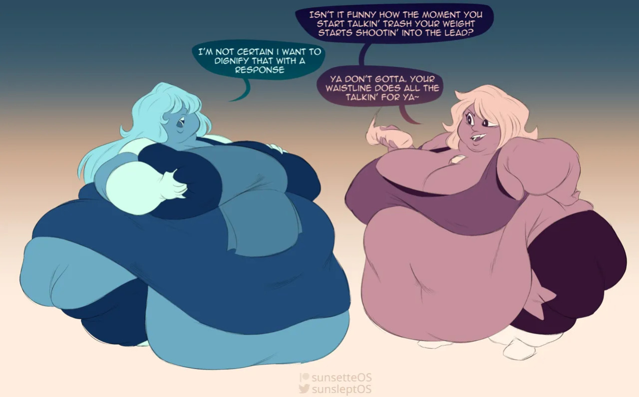 Amethyst and Saphire (SunsleptOs)