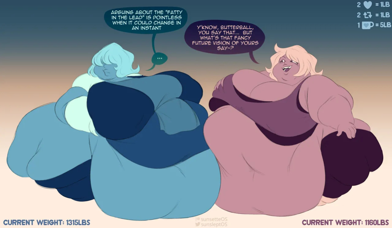 Amethyst and Saphire (SunsleptOs)