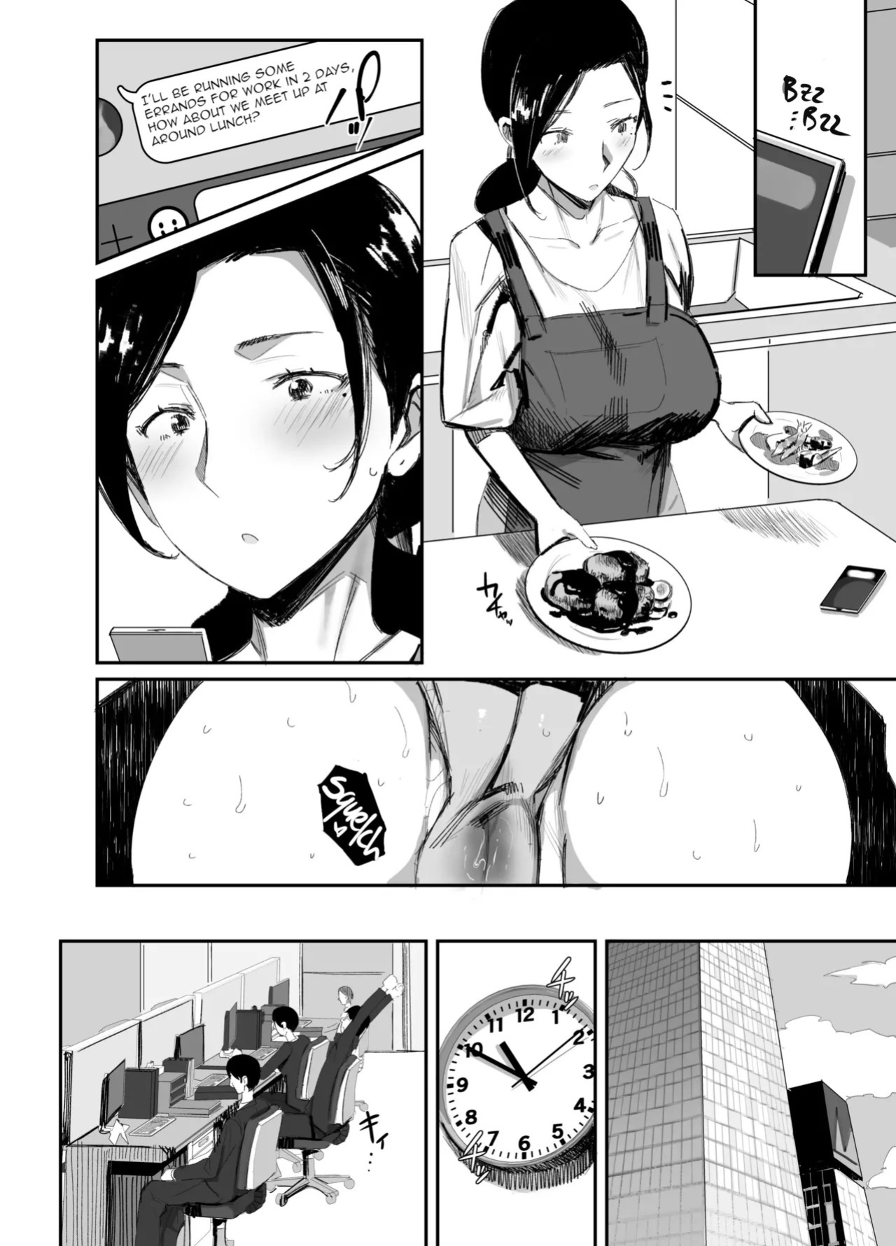 [Dynamic Mom (Onodera)] Shokuba Fukki shita Hitozuma ga Netorare Ochiru made 2 | Until the MILF at Work Falls to NTR 2 [English] [Digital]