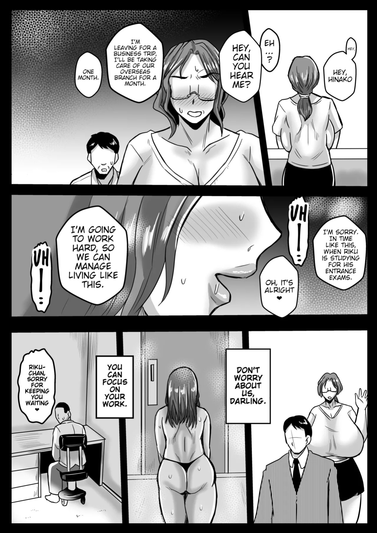 [Karakuri Korokke] Kozukuri Jisshuu wa Jitsubo to Suru Kimari desu | Baby Making is going to be practiced with your own Mother [English] [Poranya]