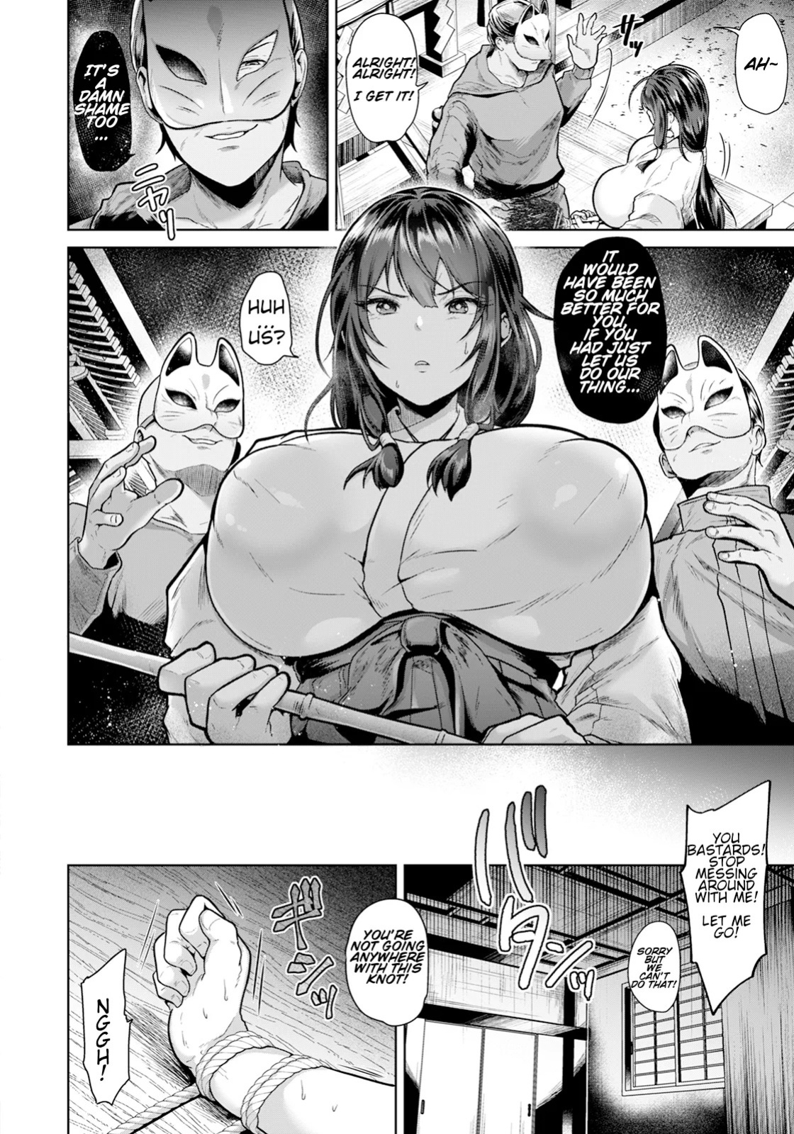 [Matsuzawa Muni] Maguwai no Miko | Shrine Maiden of Carnal Union (ANGEL Club 2025 February Issue) [English] [Digital] [CT Scans]