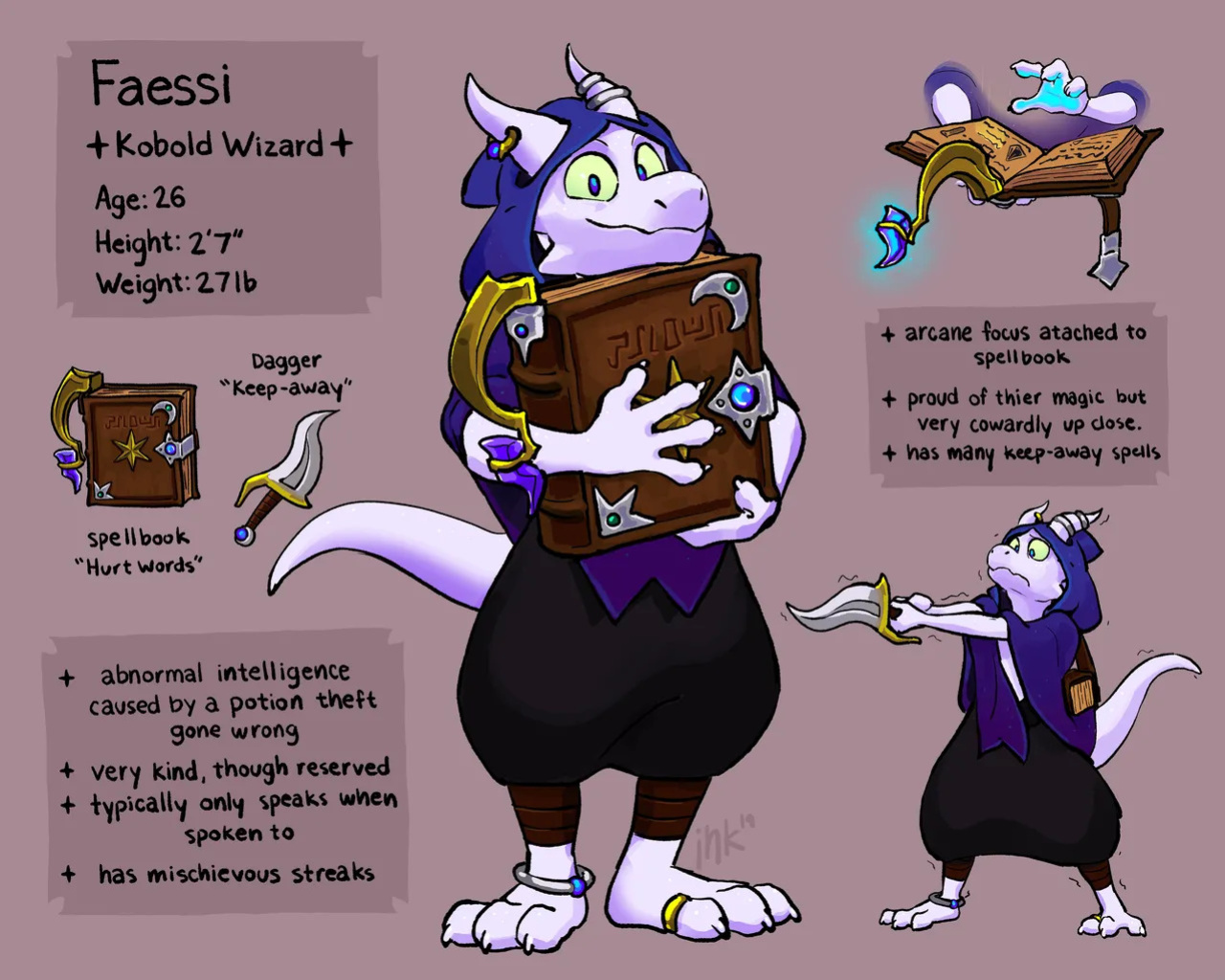 [lock-wolf / knoty_dog / inklings] faessi and master