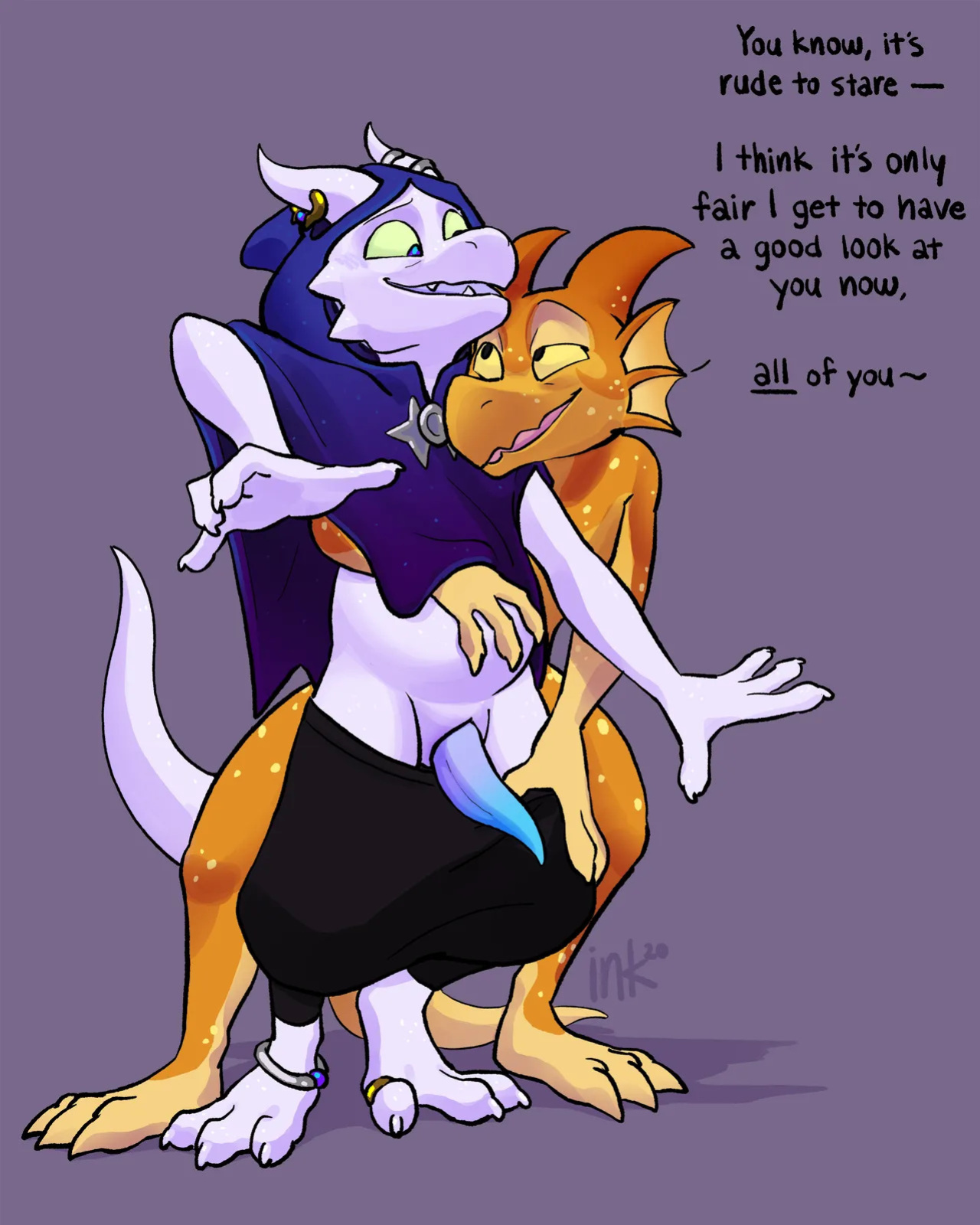 [lock-wolf / knoty_dog / inklings] faessi and master
