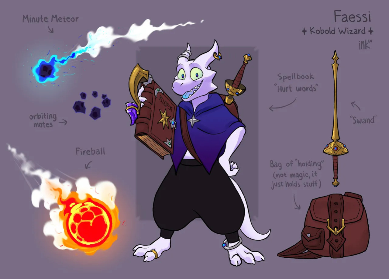 [lock-wolf / knoty_dog / inklings] faessi and master