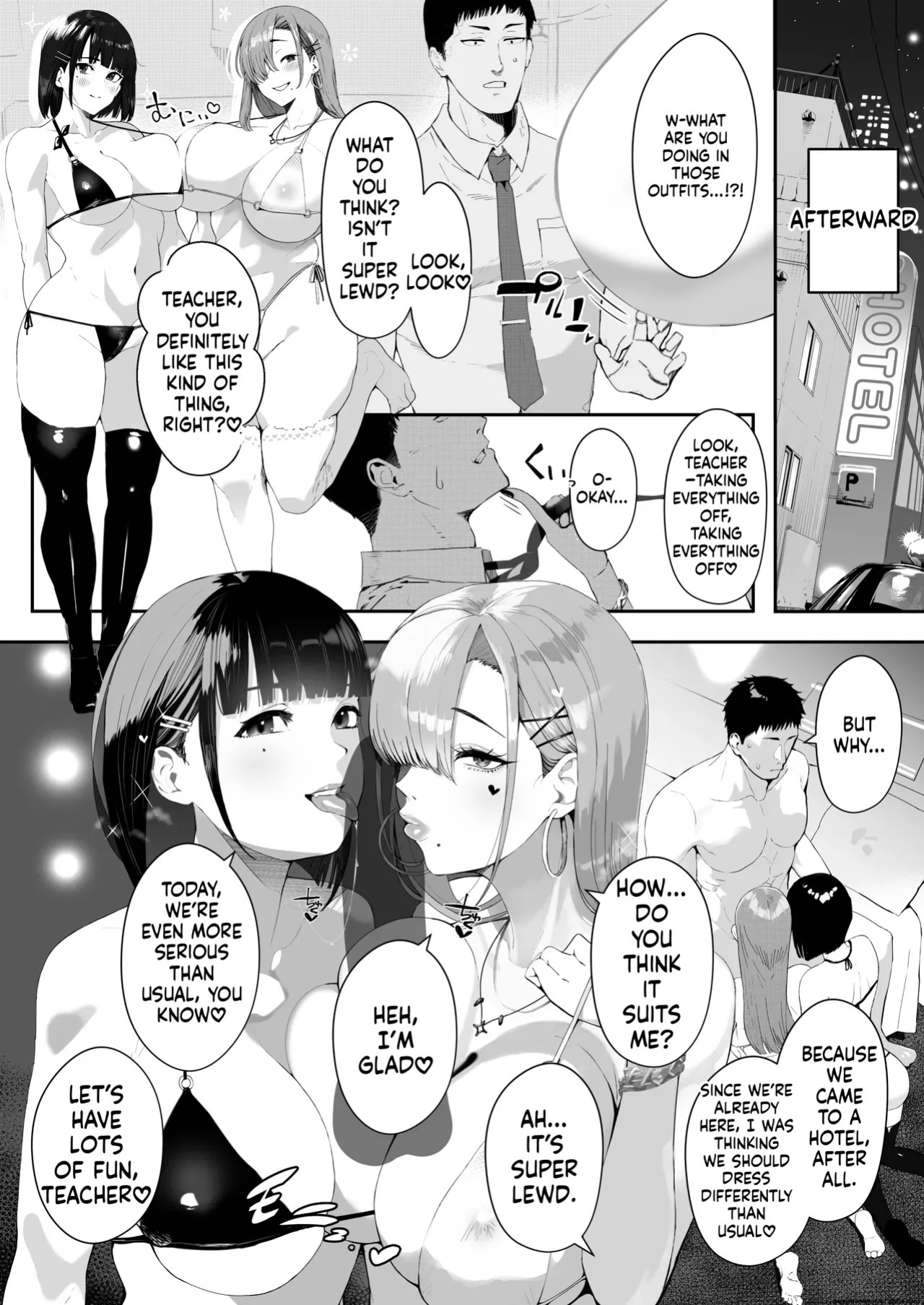 [Umour] Gal Ane × Downer-kei Imouto no Kiken na Yuuwaku ni Ore wa Sakaraenaii! [English] [MTL]