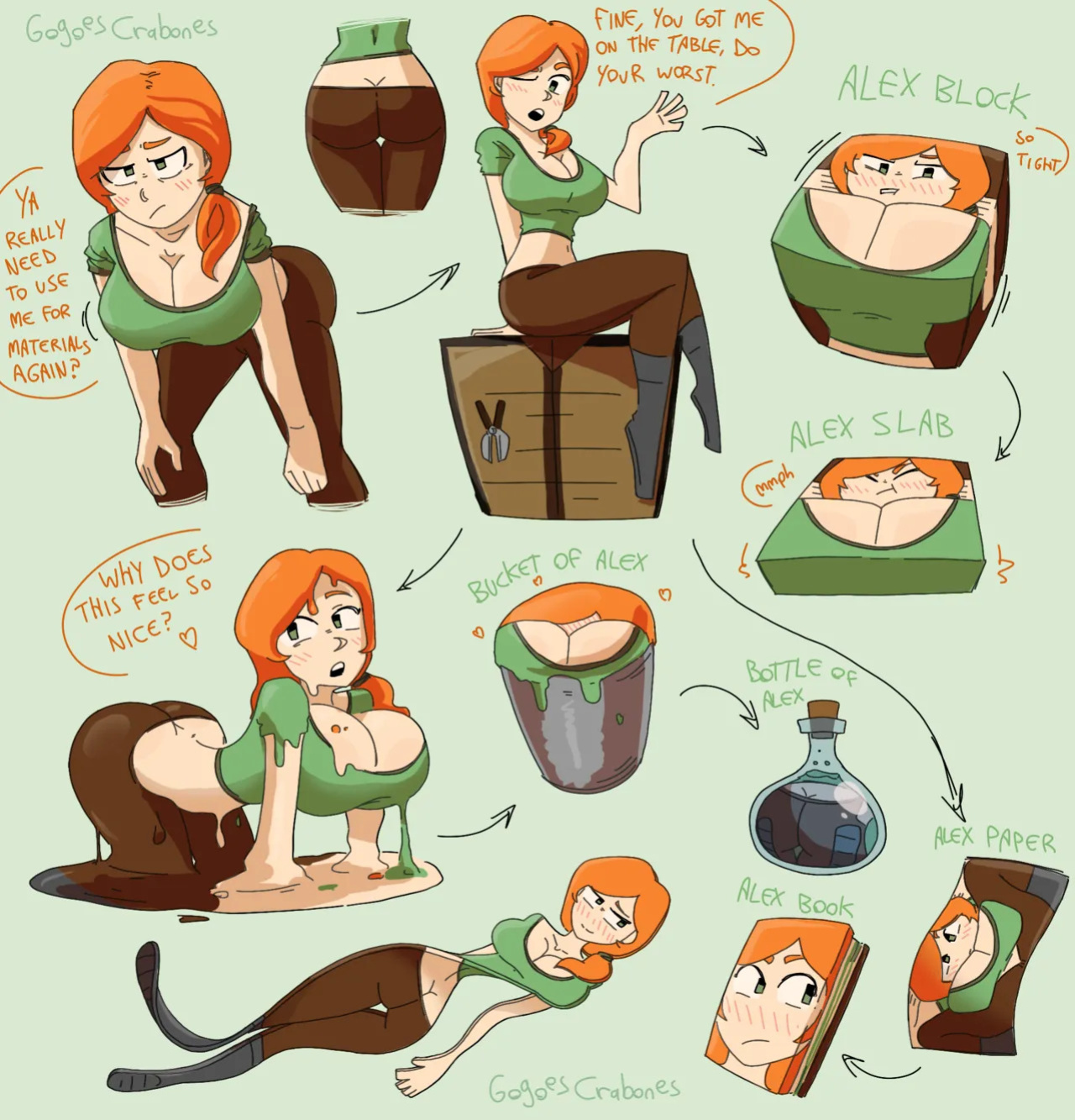 GogoesCrabones Gallery (DeviantArt and Patreon)