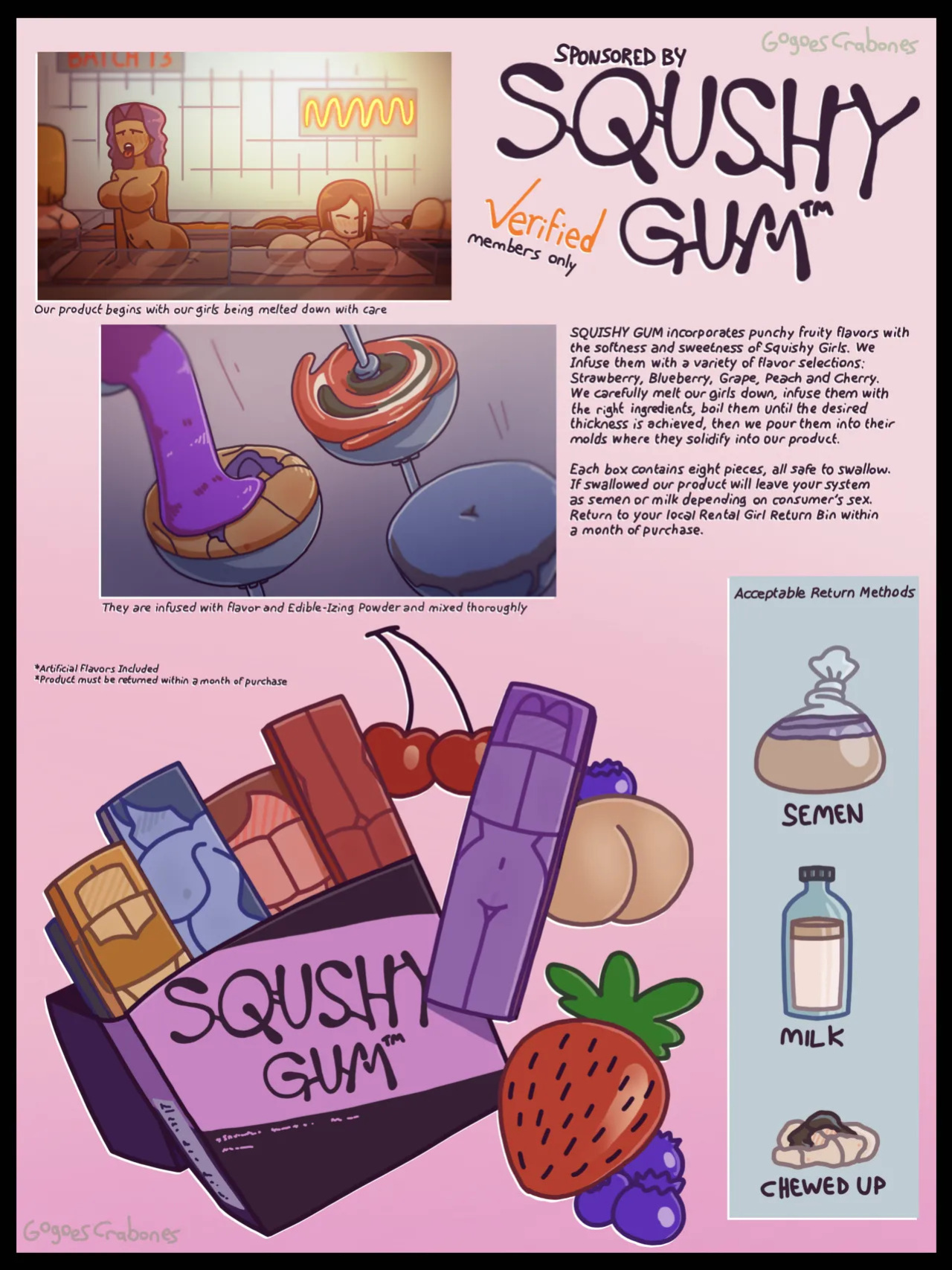 GogoesCrabones Gallery (DeviantArt and Patreon)